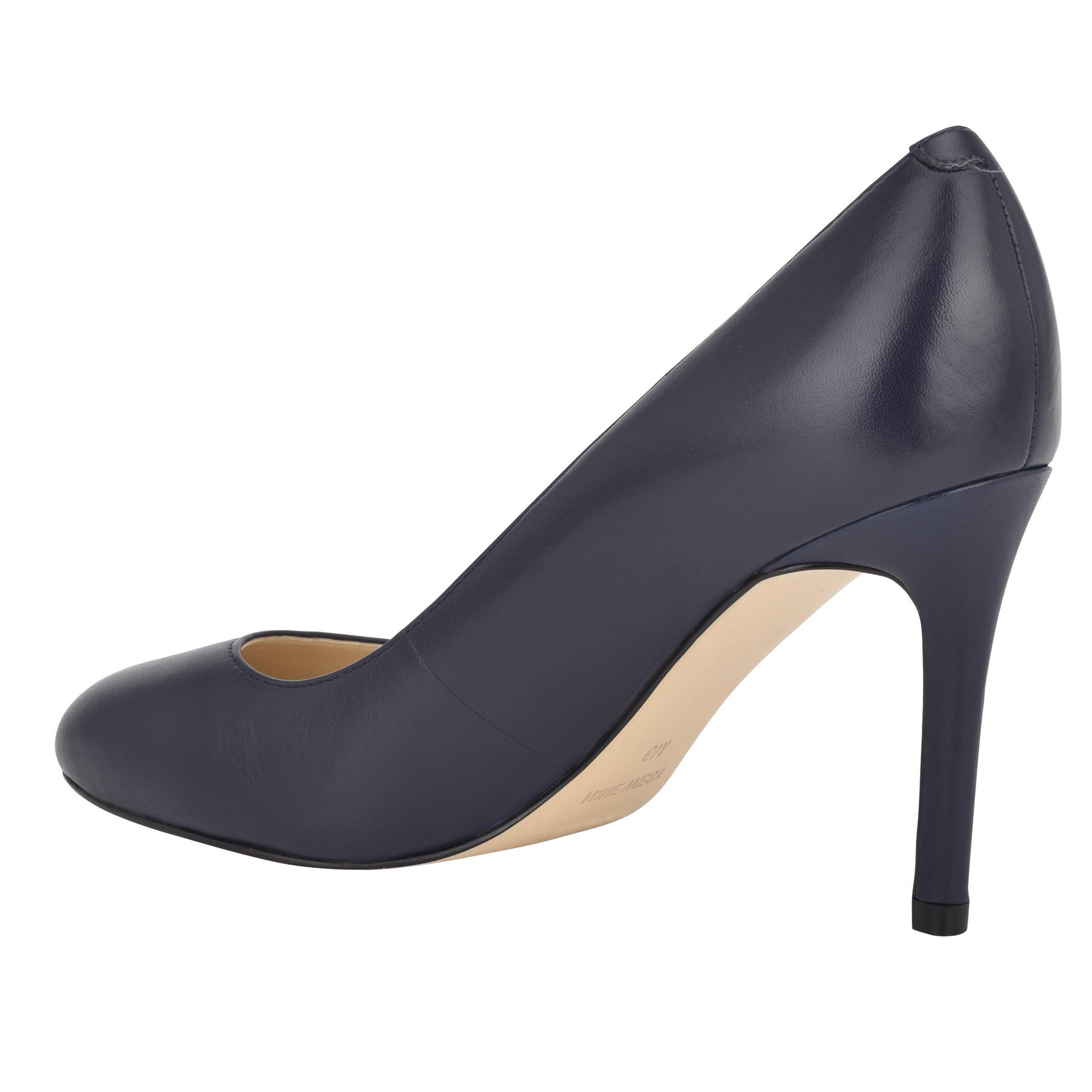 navy blue nine west pumps