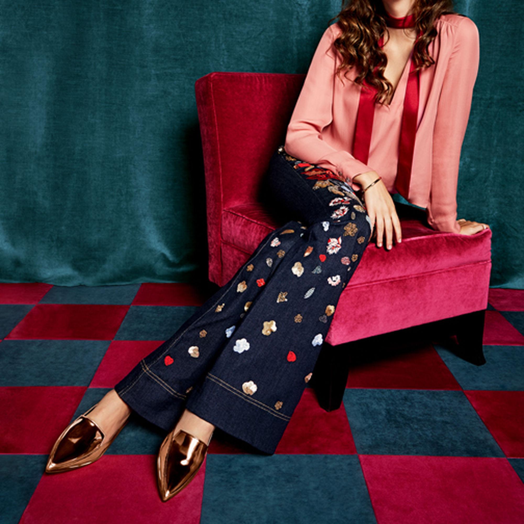 nine west smoking flats