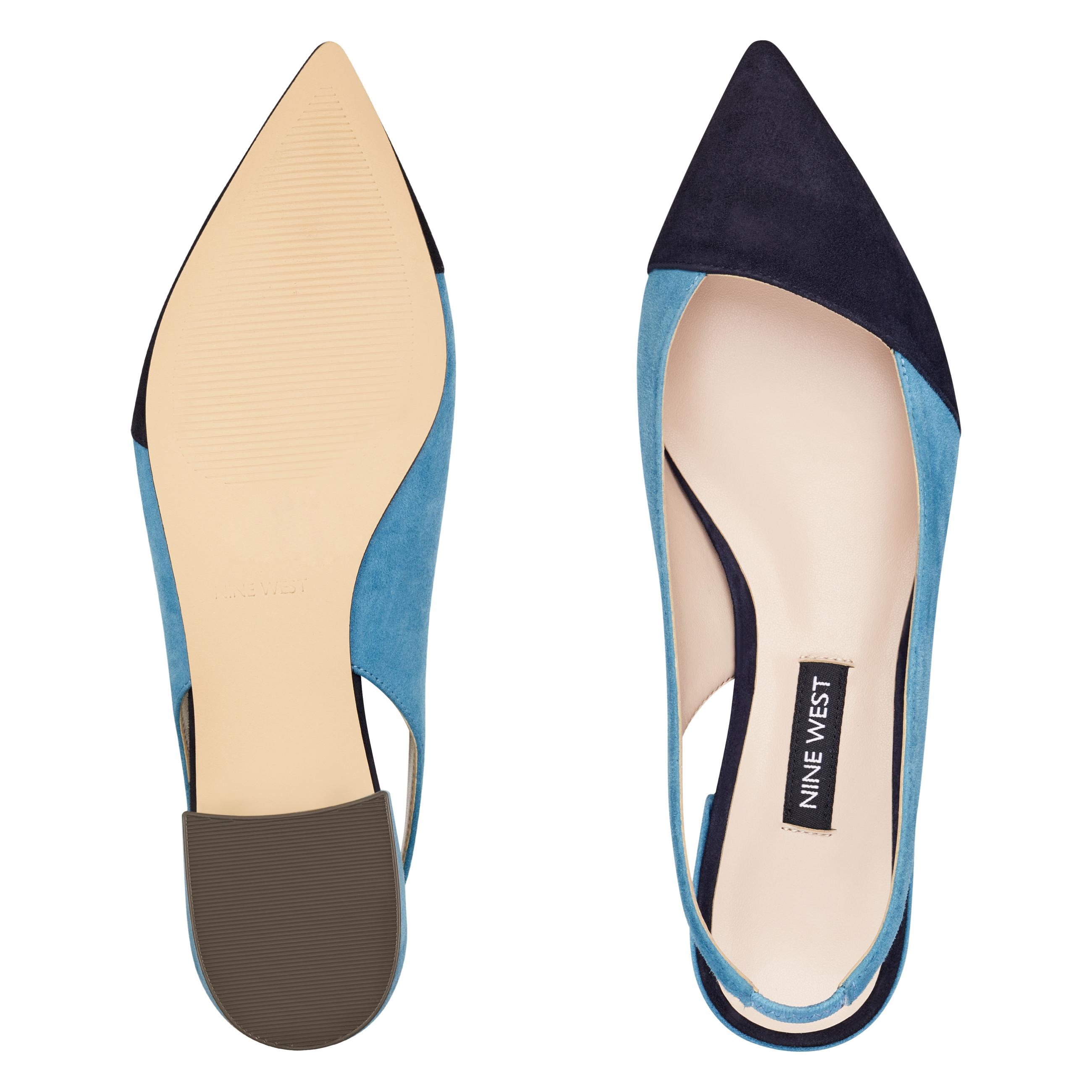 nine west forlove slingback flats
