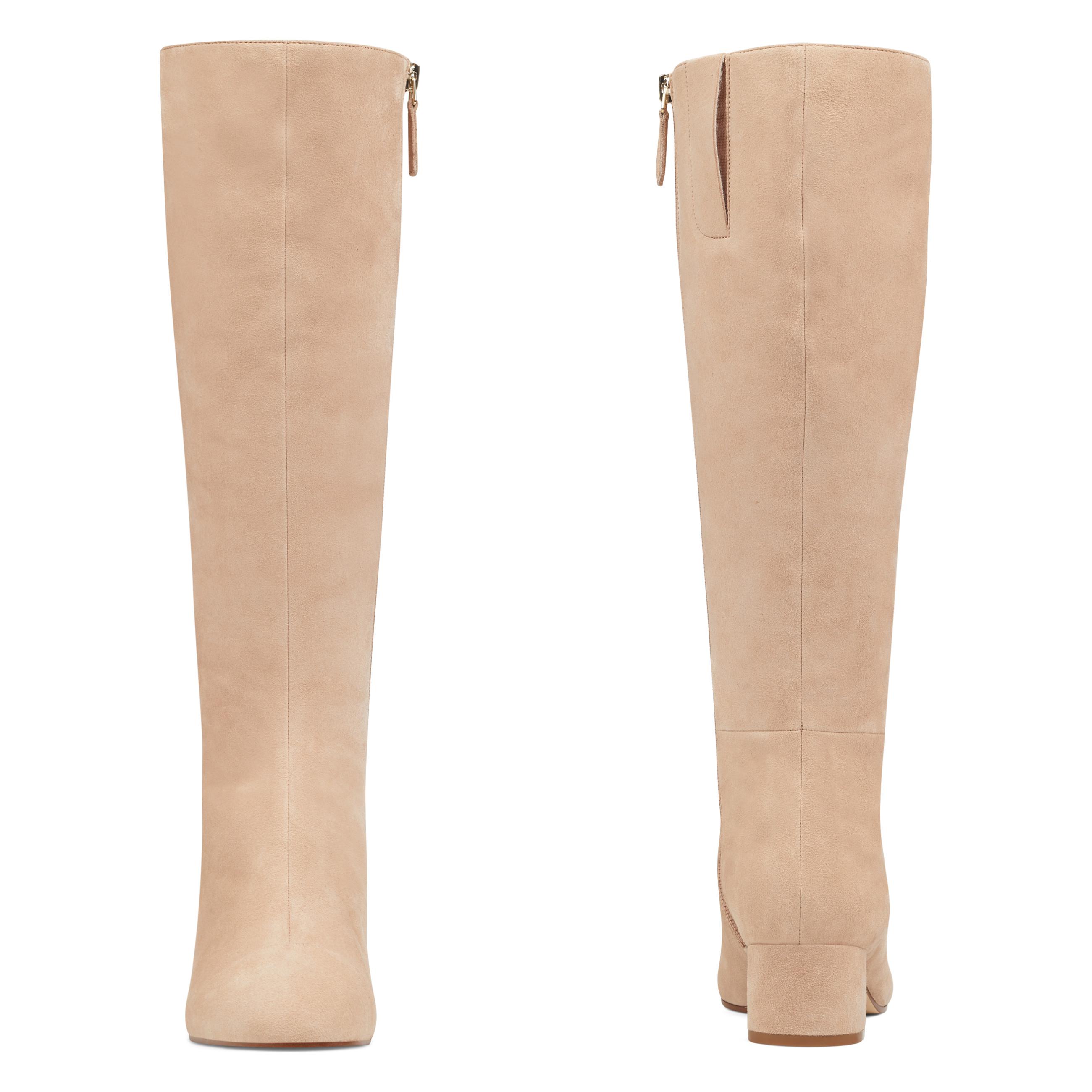 nine west lestife round toe boots