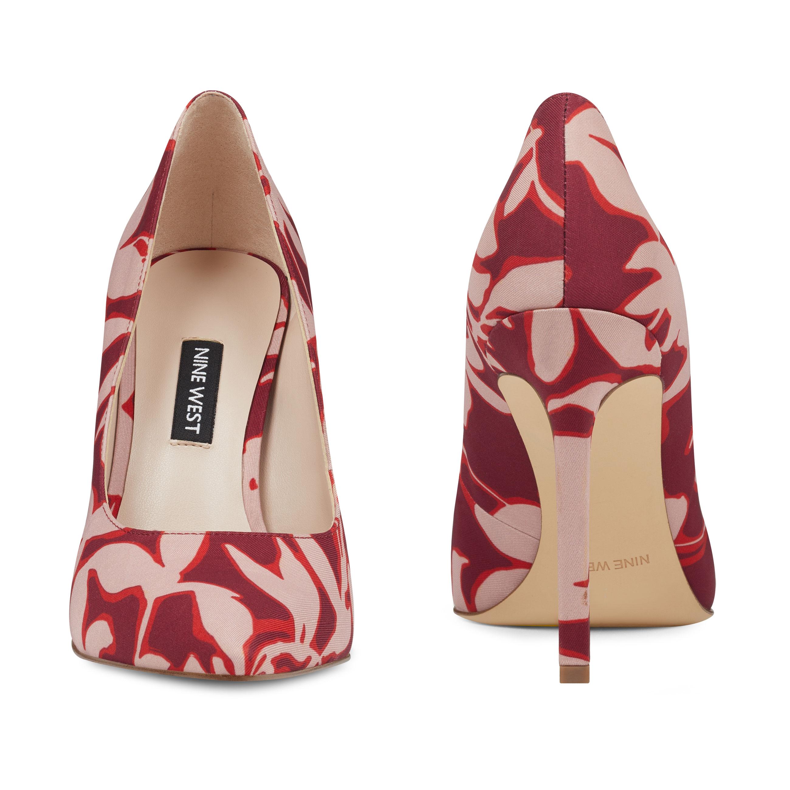 nine west tatiana pumps red