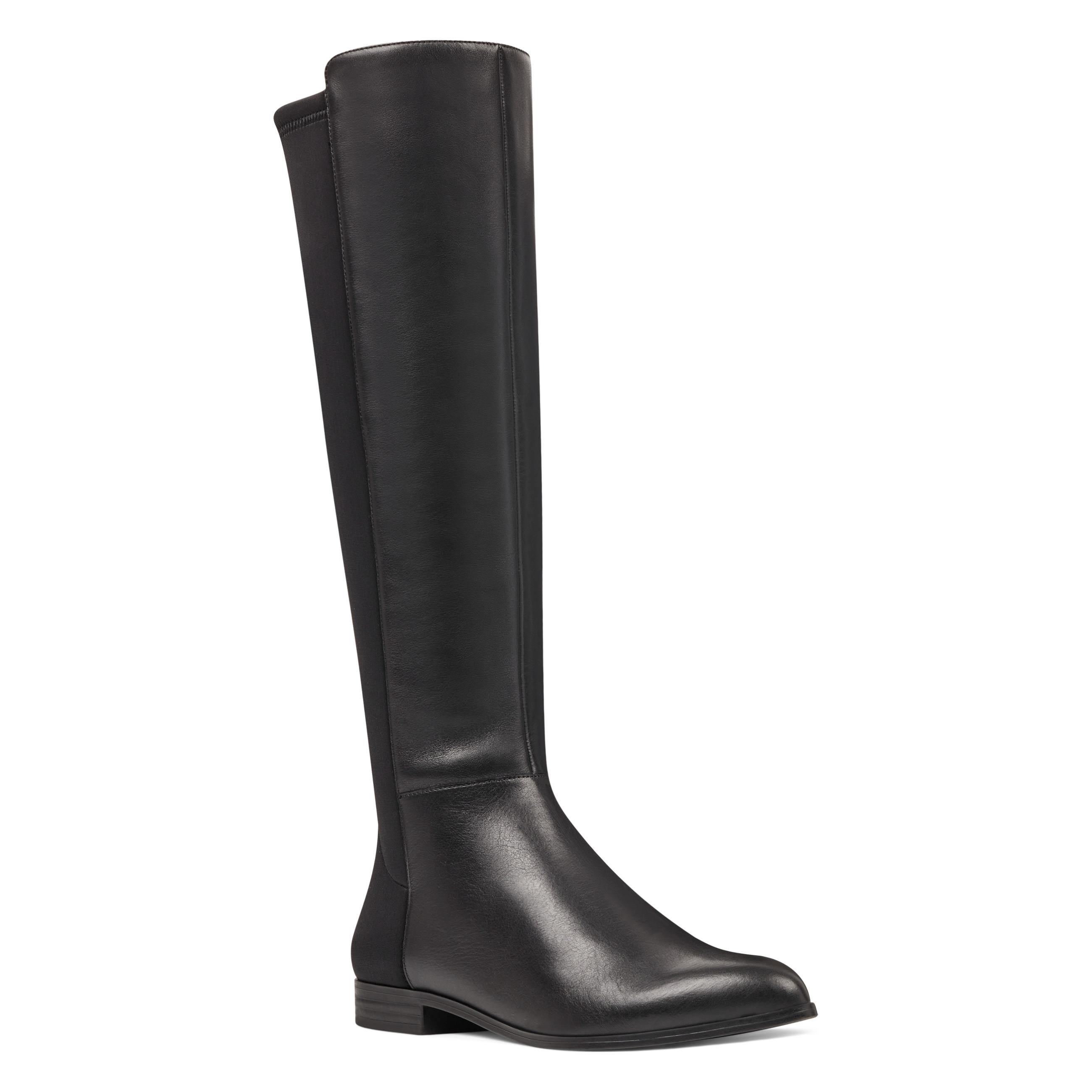 nine west owenford wide calf boots