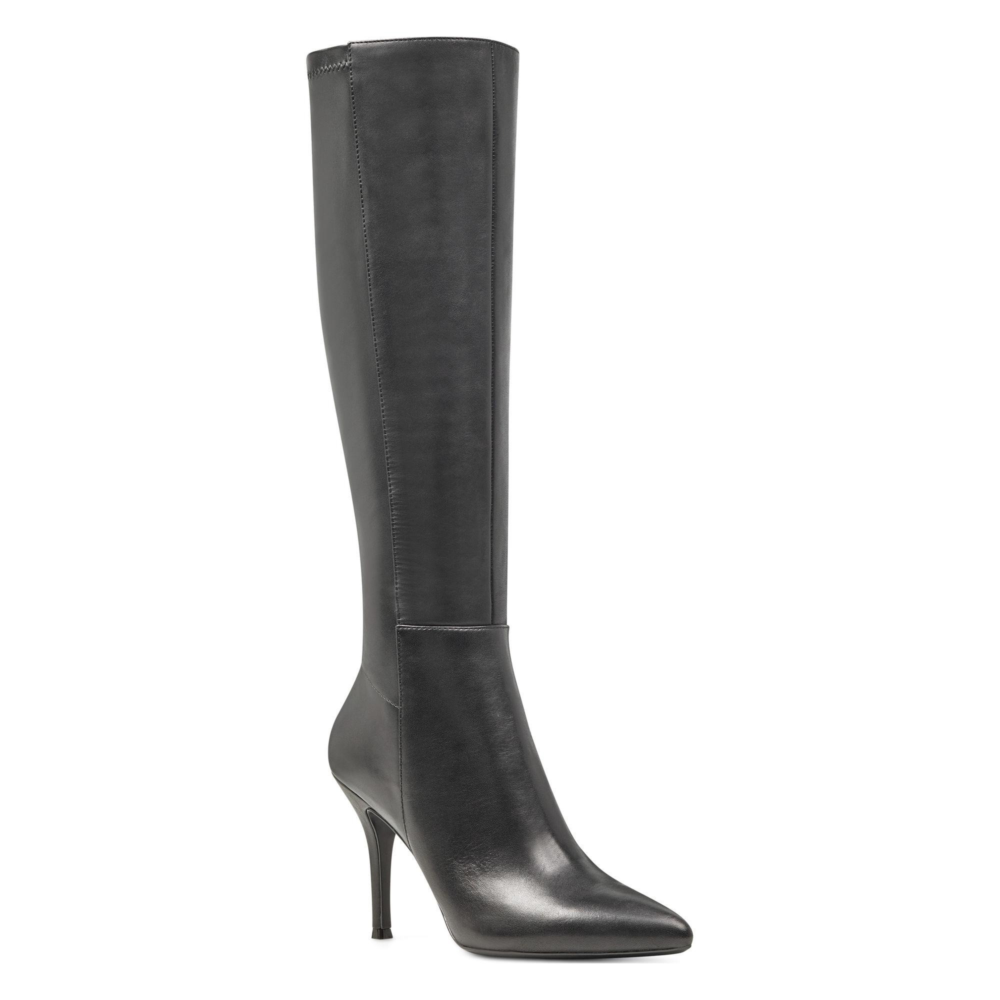 Nine West Fallon Tall Dress Boots in Black - Lyst