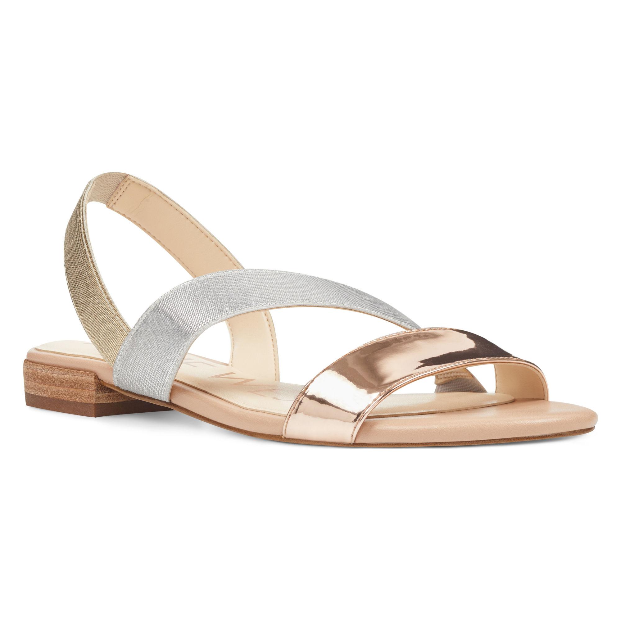 nine west rose gold heels