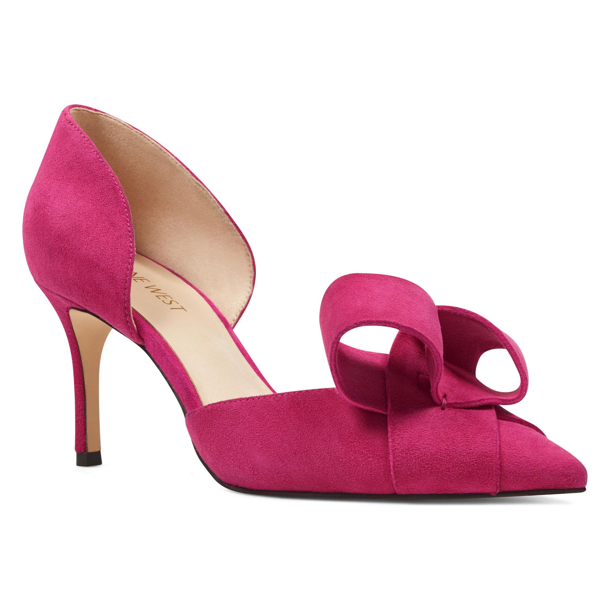 nine west bow heels