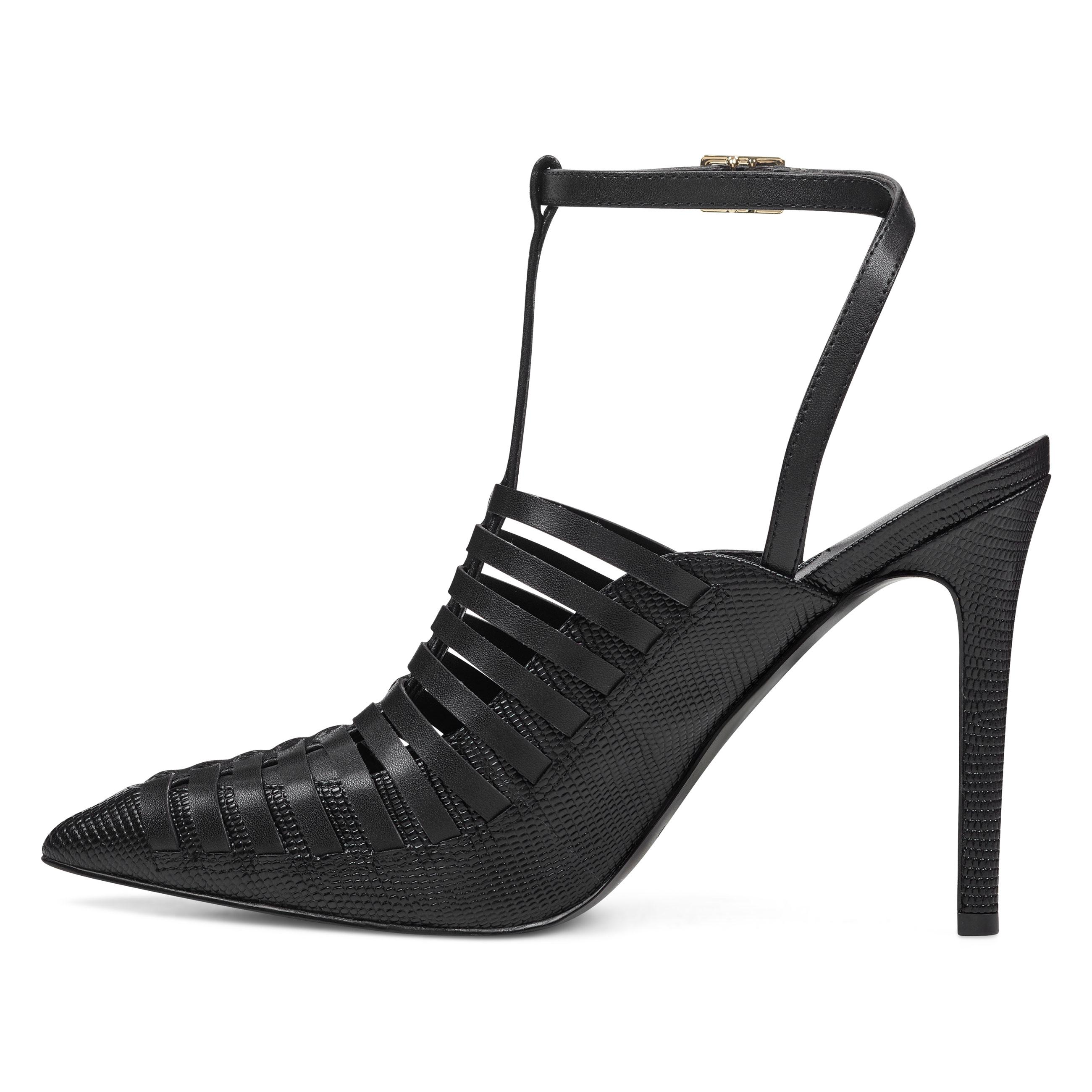nine west tlank strappy pumps