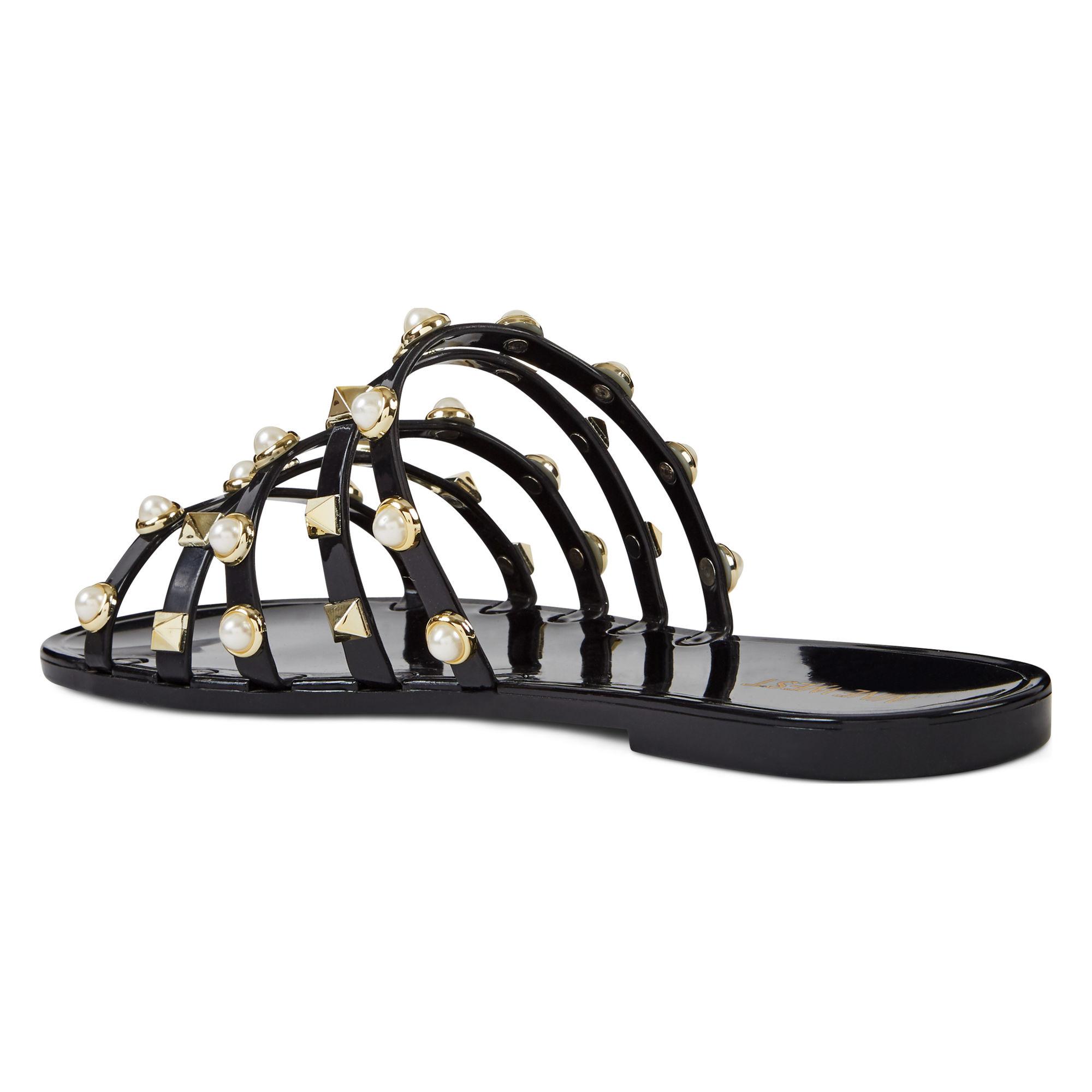 nine west cariana jelly sandals