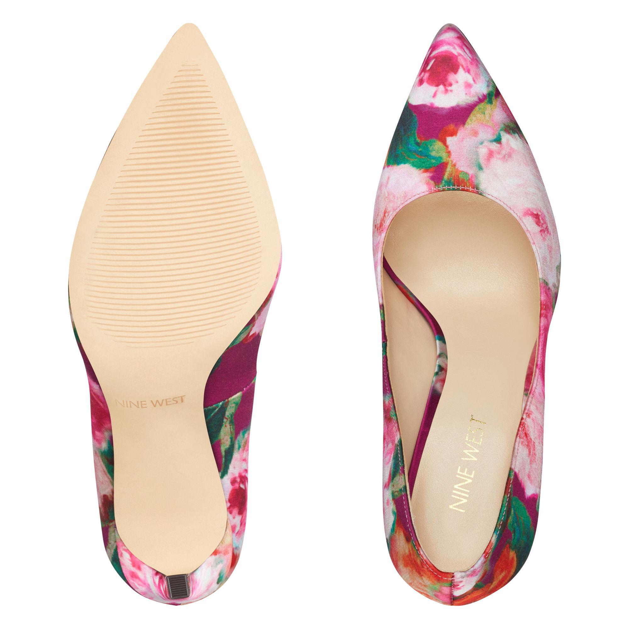 Women's Pink Suede Stiletto Heel Ankle Strap Heels Pumps - Black and White Heels Ankle Strap