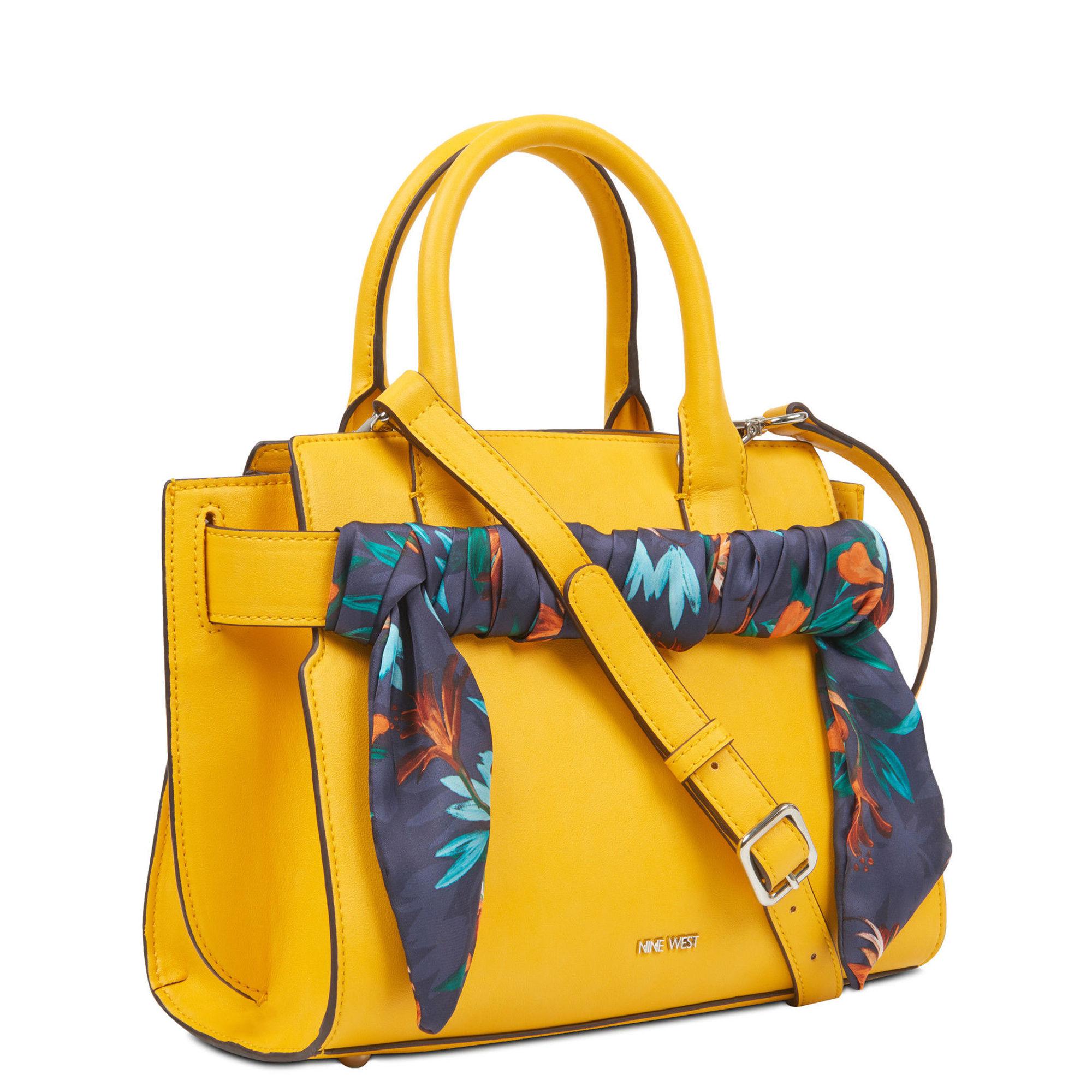 nine west yellow purse