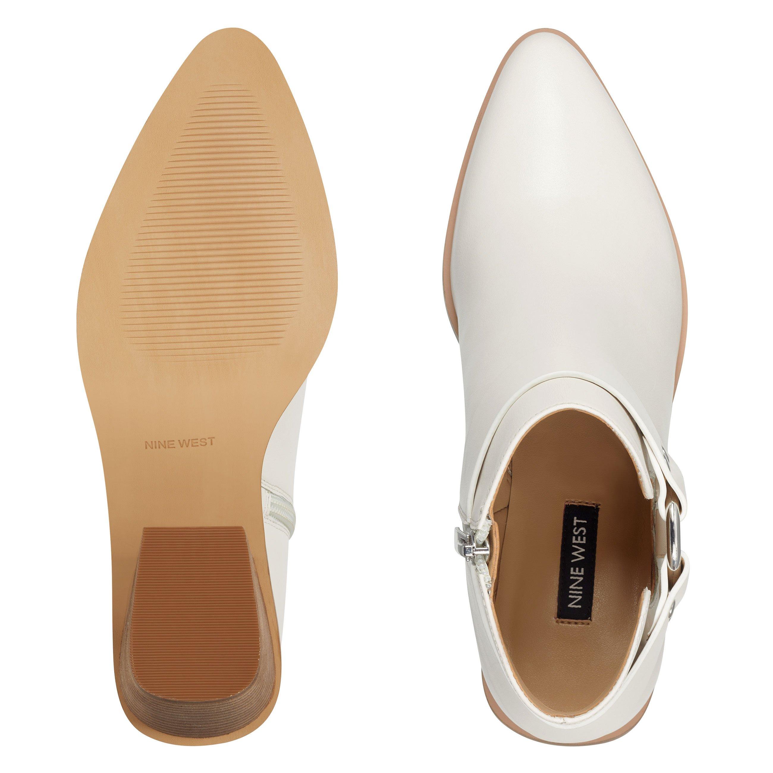 leather dress booties