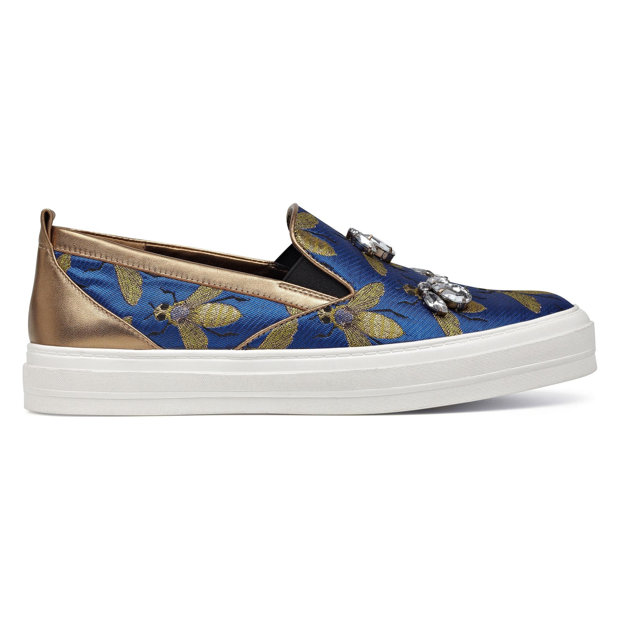 Nine West Onoraah Embellished Sneakers in Blue - Lyst