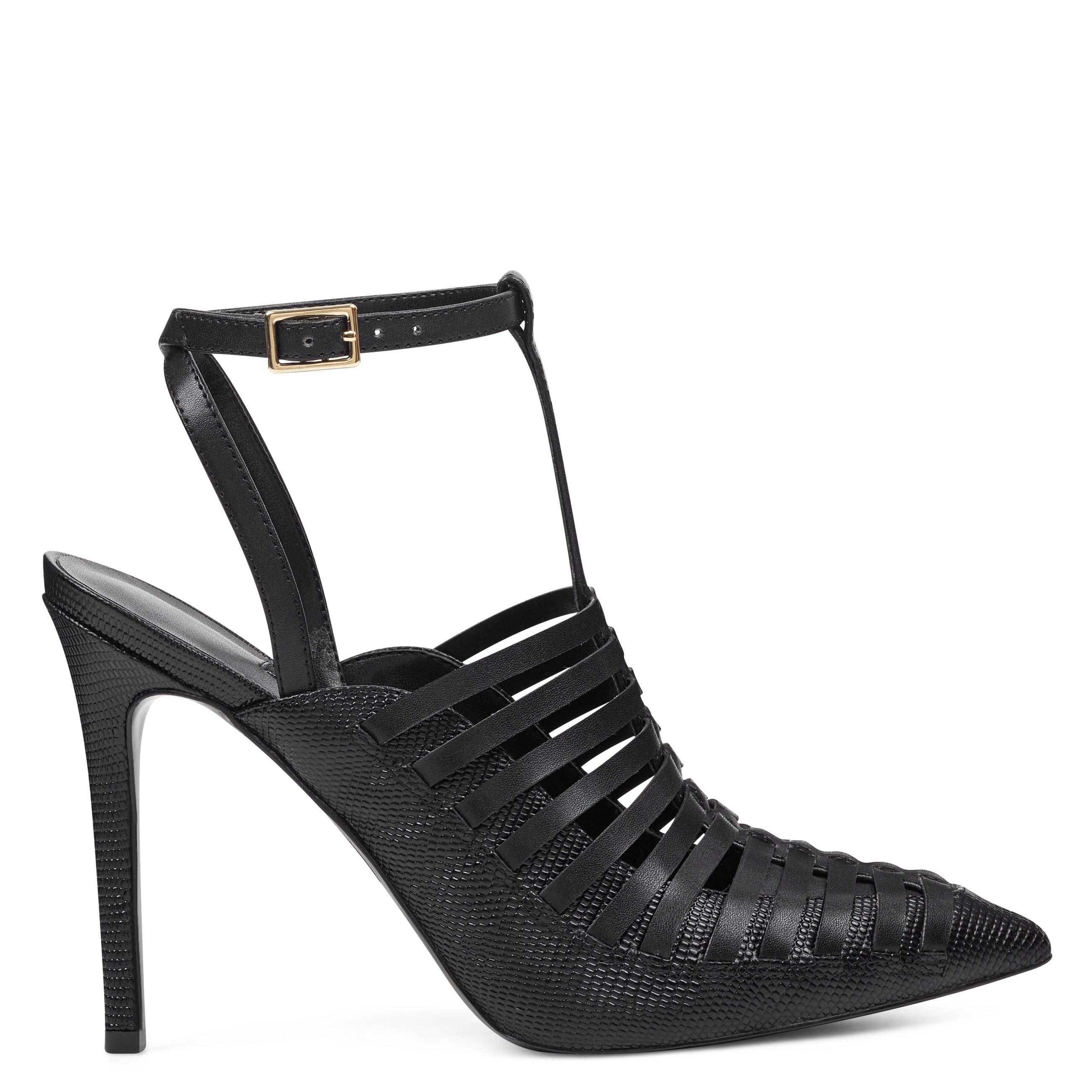 nine west tlank strappy pumps