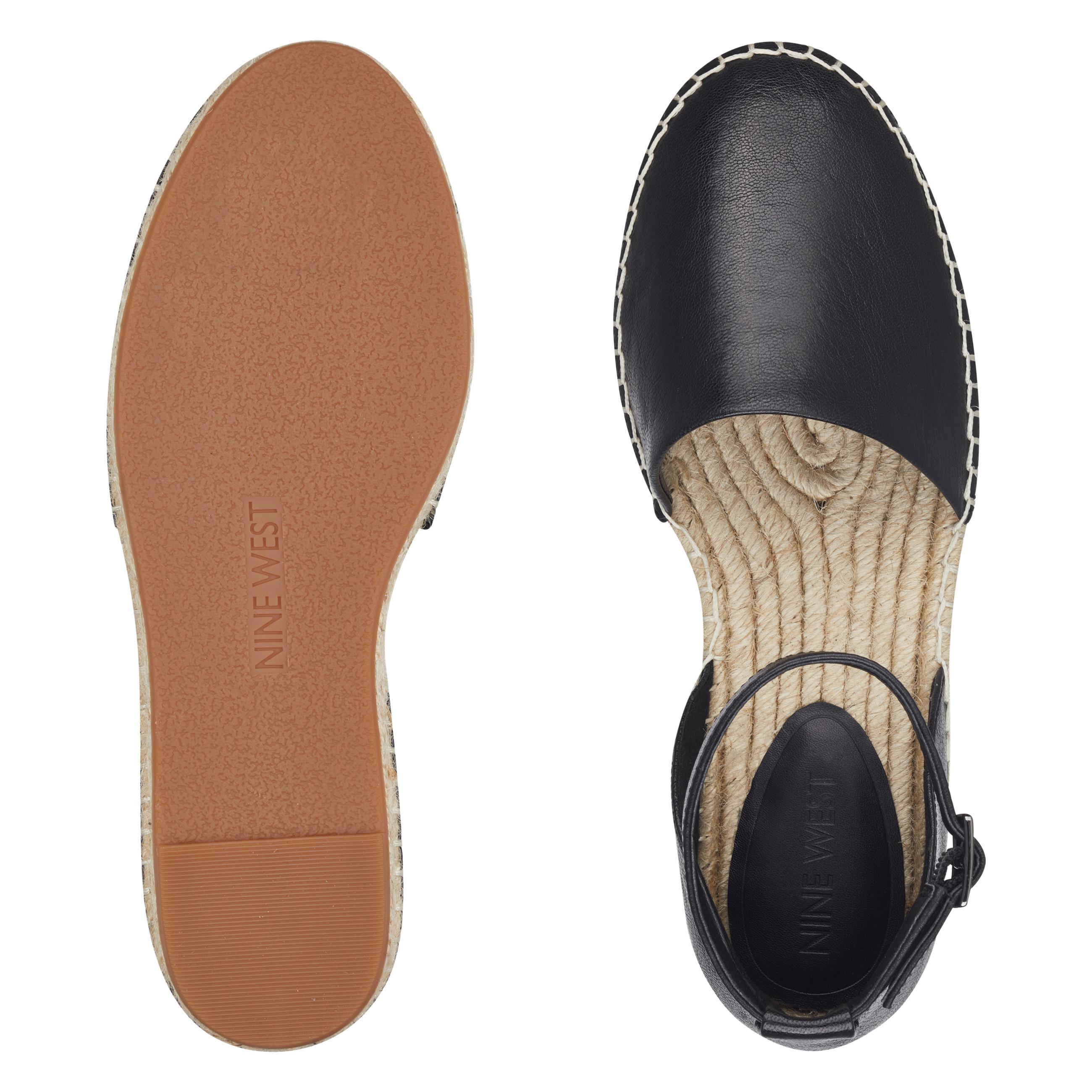 nine west variable ankle strap espadrille