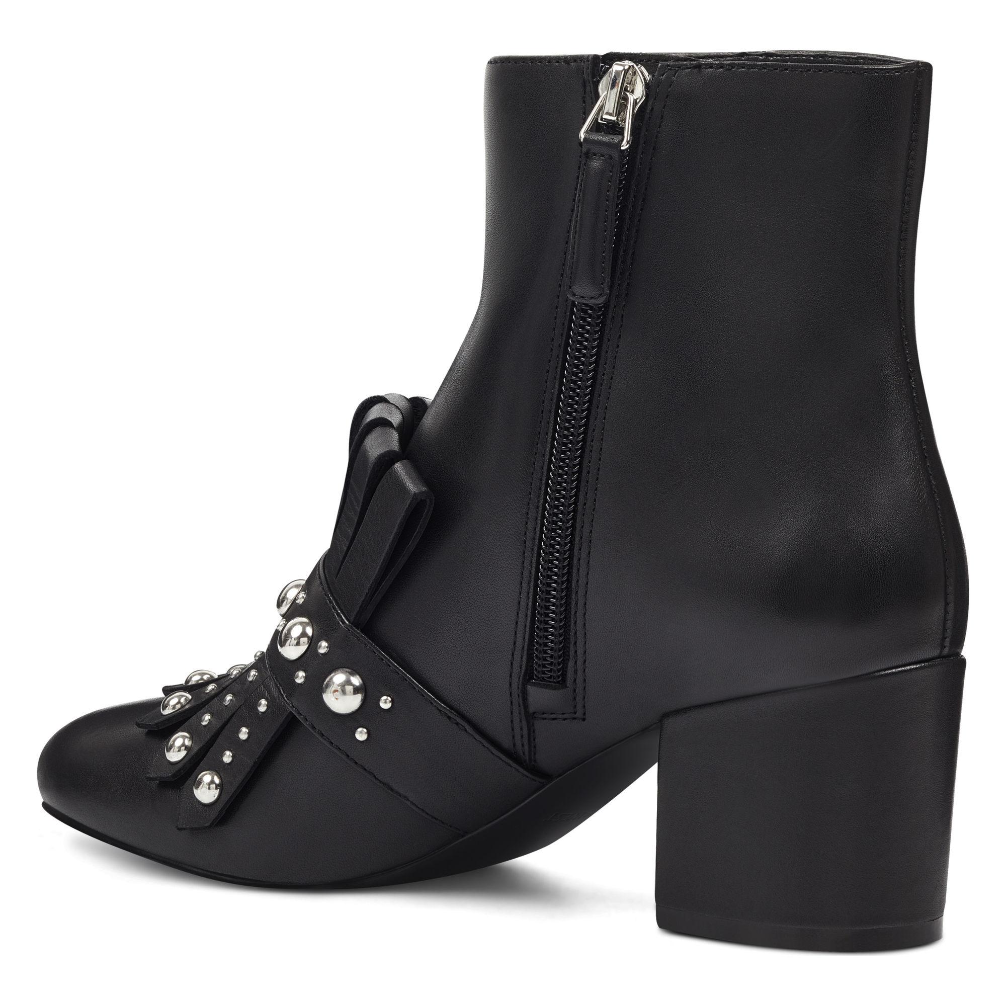 Nine West Leather Qamile Booties in 