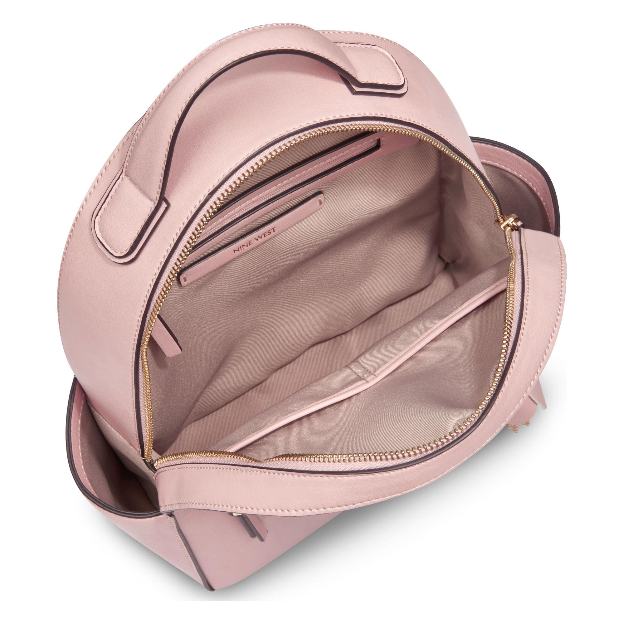 nine west pink backpack