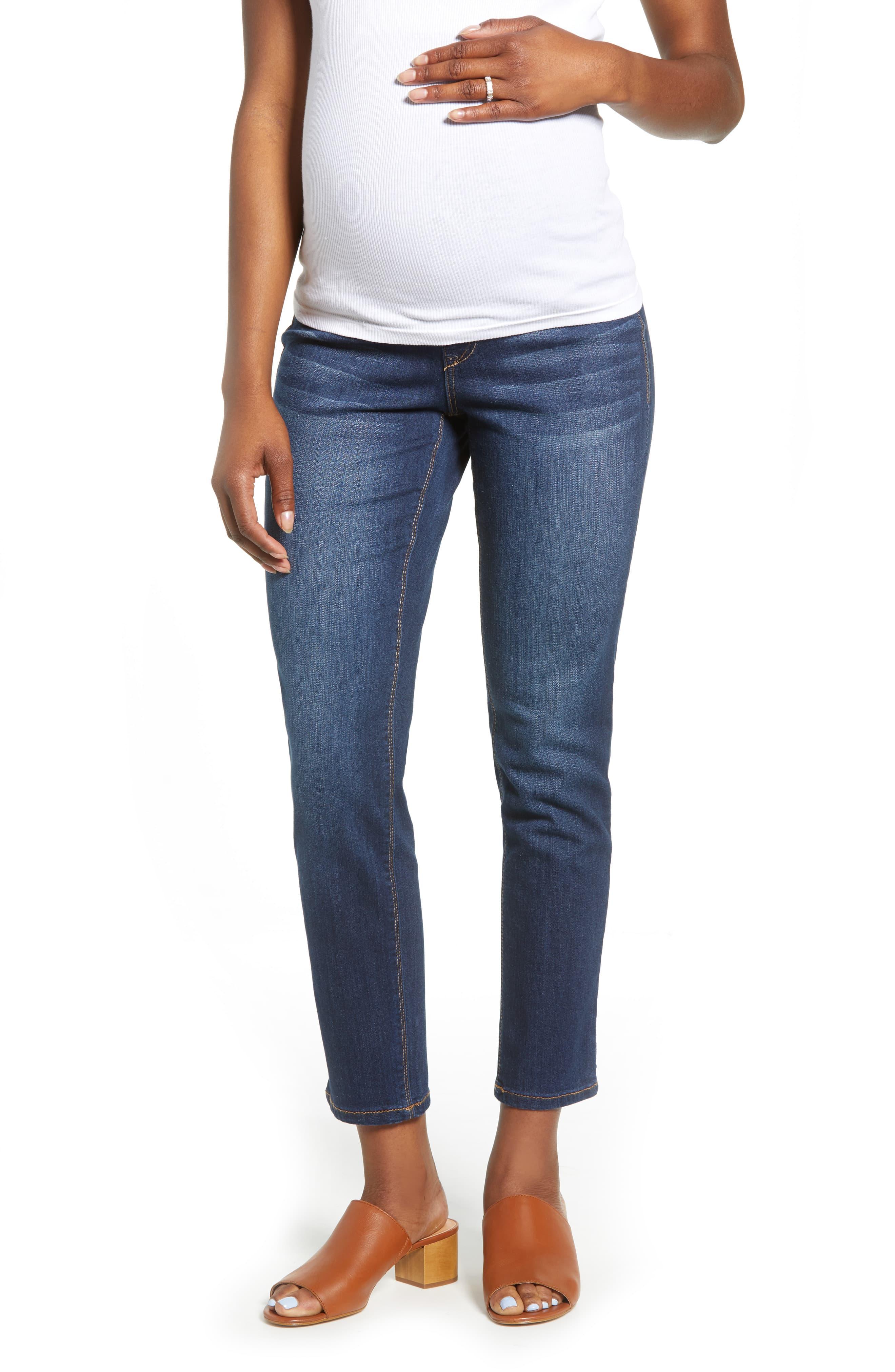 1822 Denim Denim Straight Leg Maternity Jeans in Blue Lyst