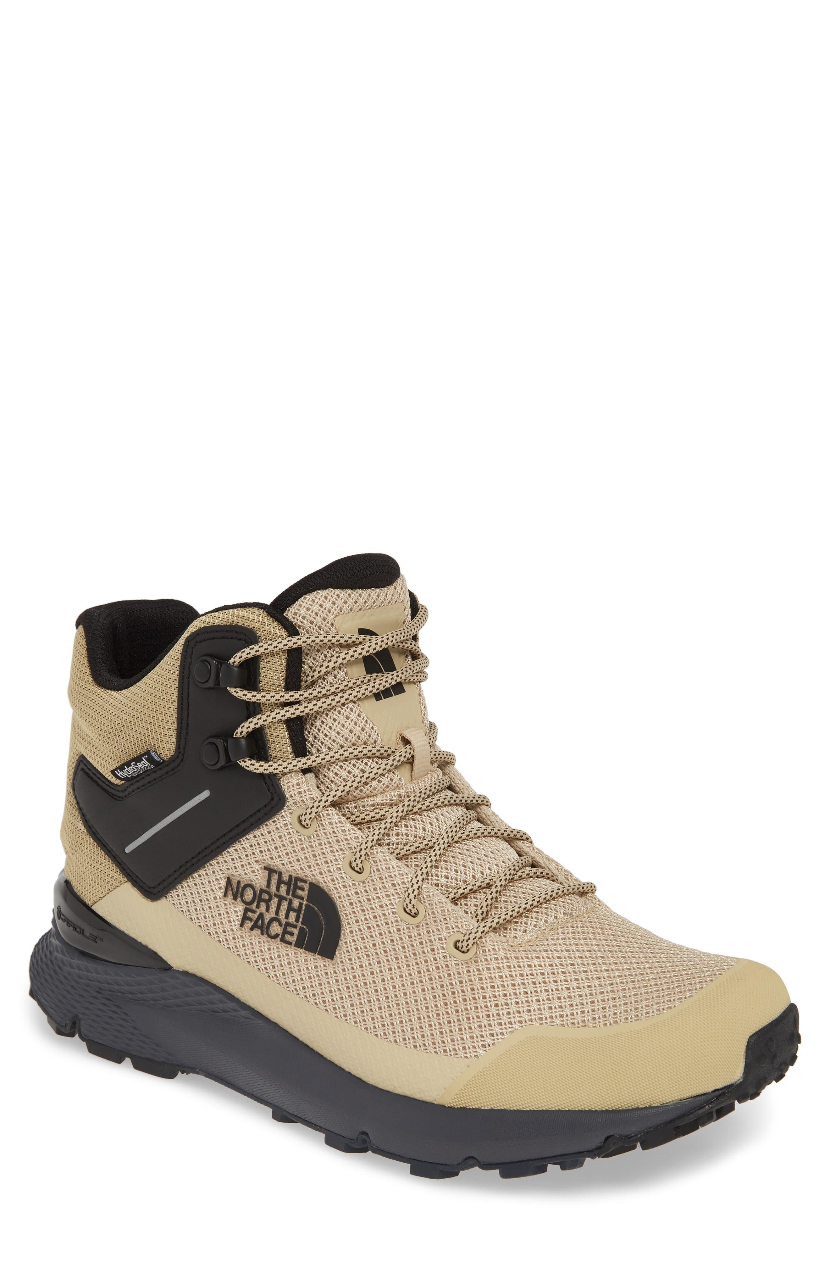 the north face men's vals mid waterproof hiking boots