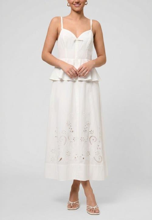 Designer White Peplum Dresses for Women - Up to 90% off | Lyst