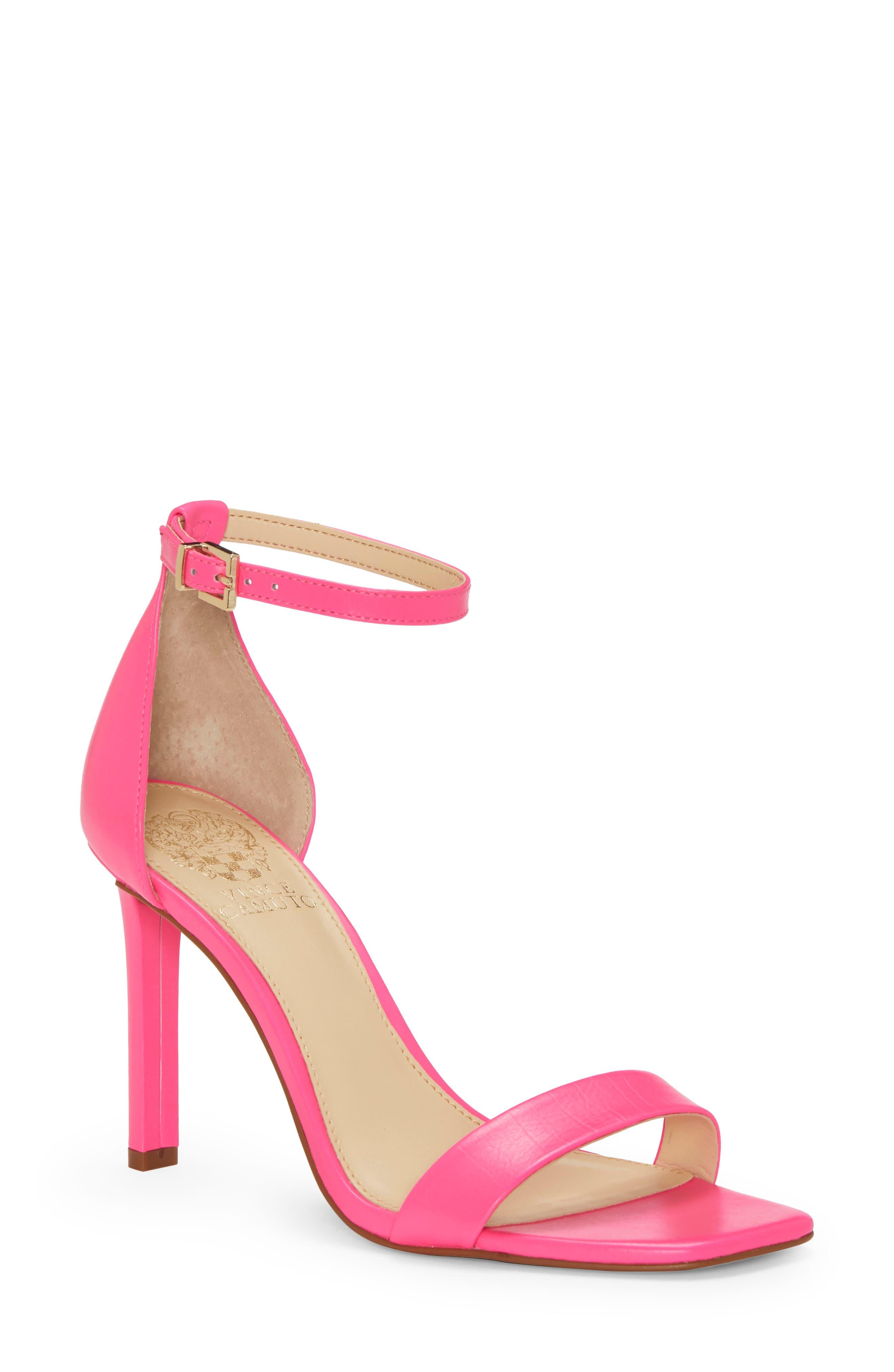 vince camuto pink sandals