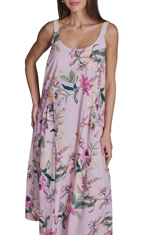boho lace maxi dress with sleeves Monaco Long bohemian dress with lace and ruffles, 3/4 sleeves