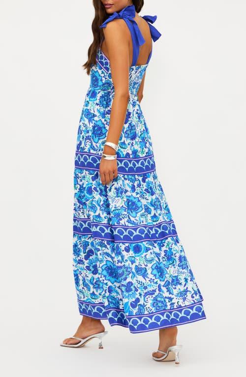 beach riot charlotte dress passion flor Beach Riot | Charlotte Dress Redwood Floral | Floral Teried Maxi Dress main image 0