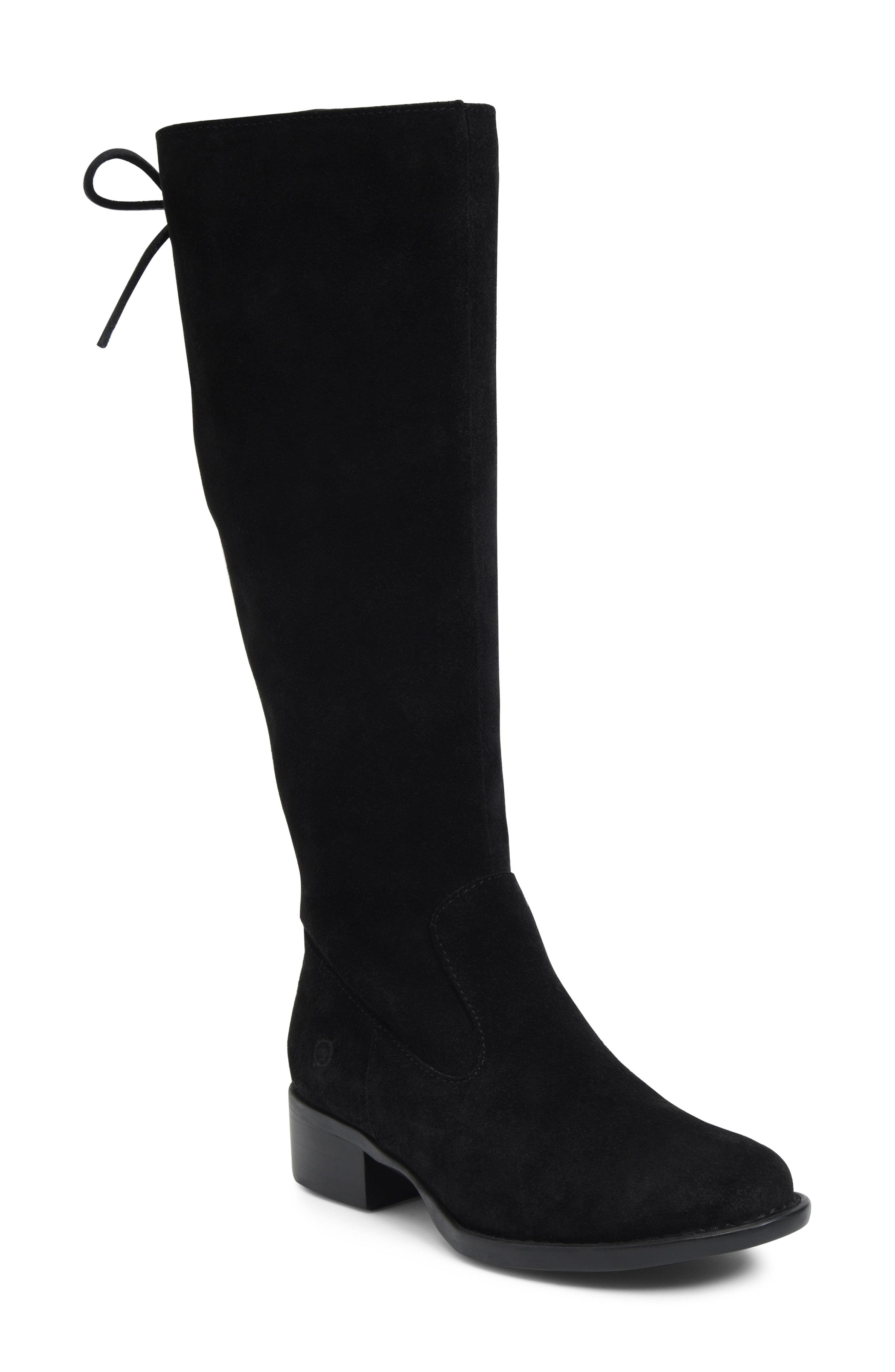 Born Børn Cotto Tall Boot in Black Suede (Black) - Save 28% - Lyst