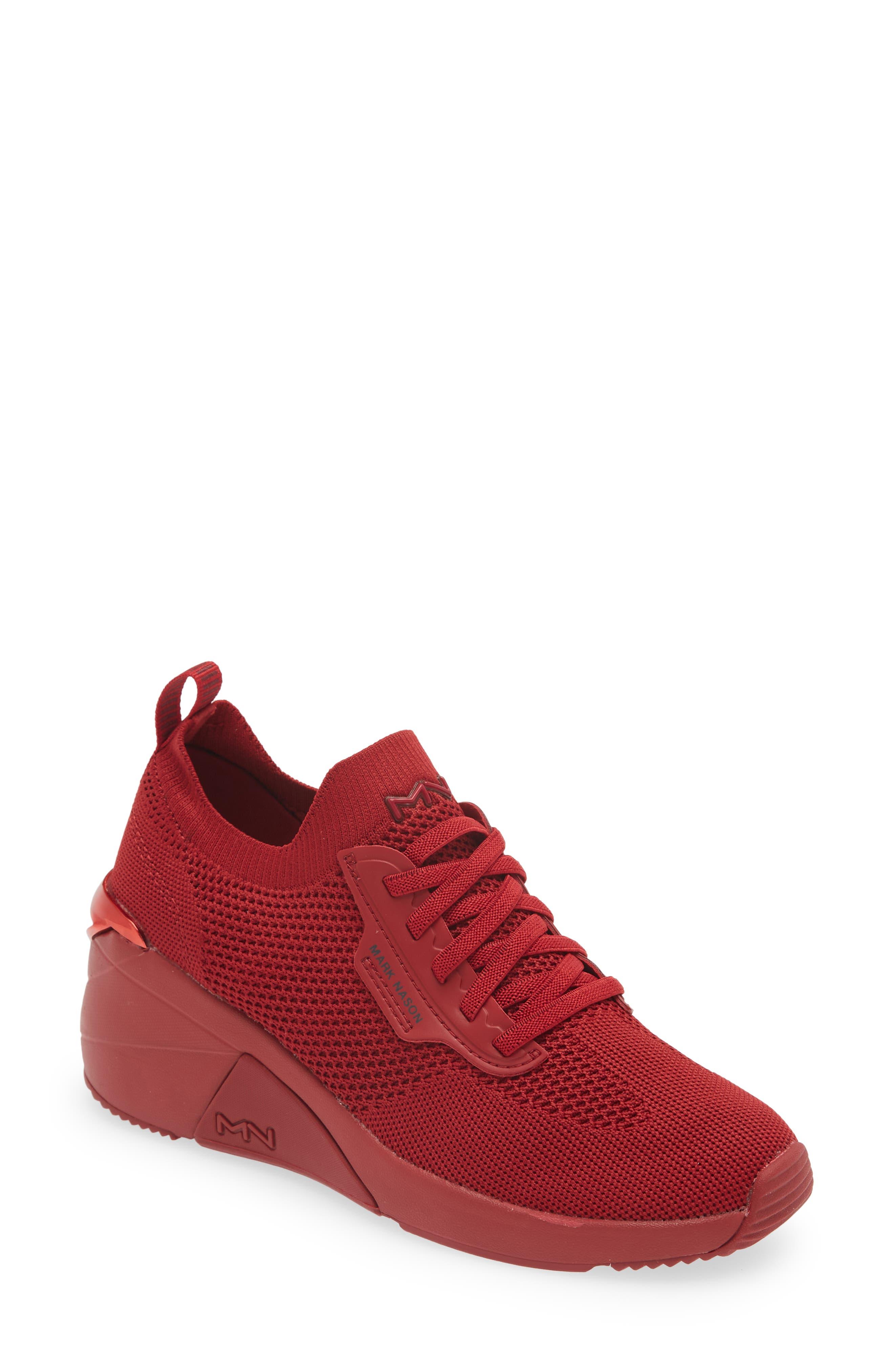 Skechers Mark Nason® Los Angeles A-wedge - Haydee Sneaker in Red | Lyst