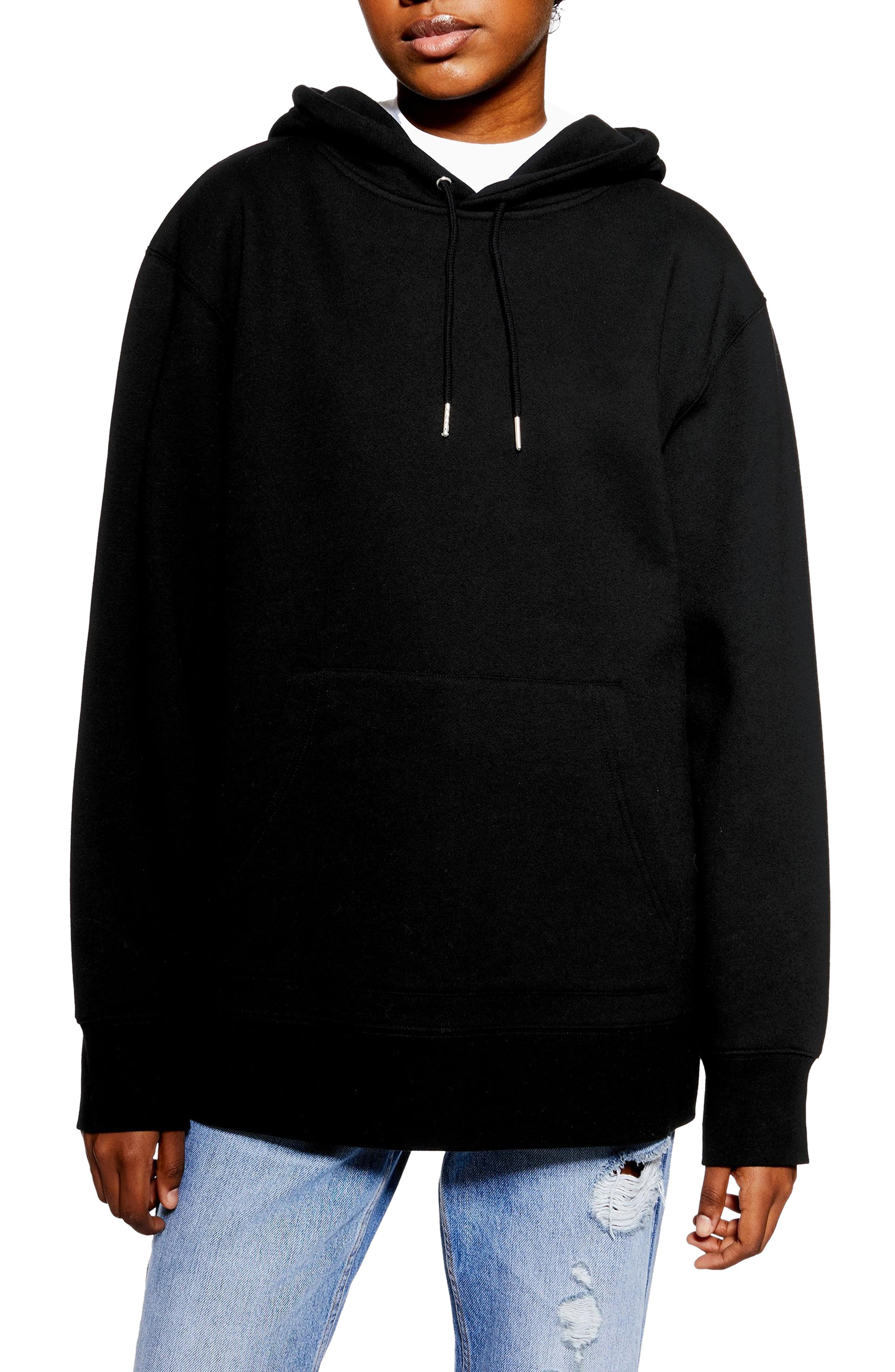 topshop black hoodie
