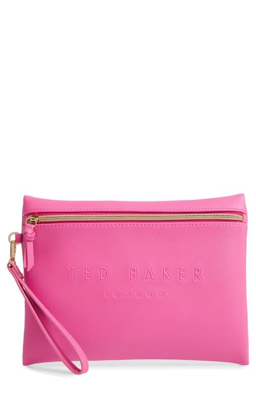 Bright pink ted rainpoint baker purse