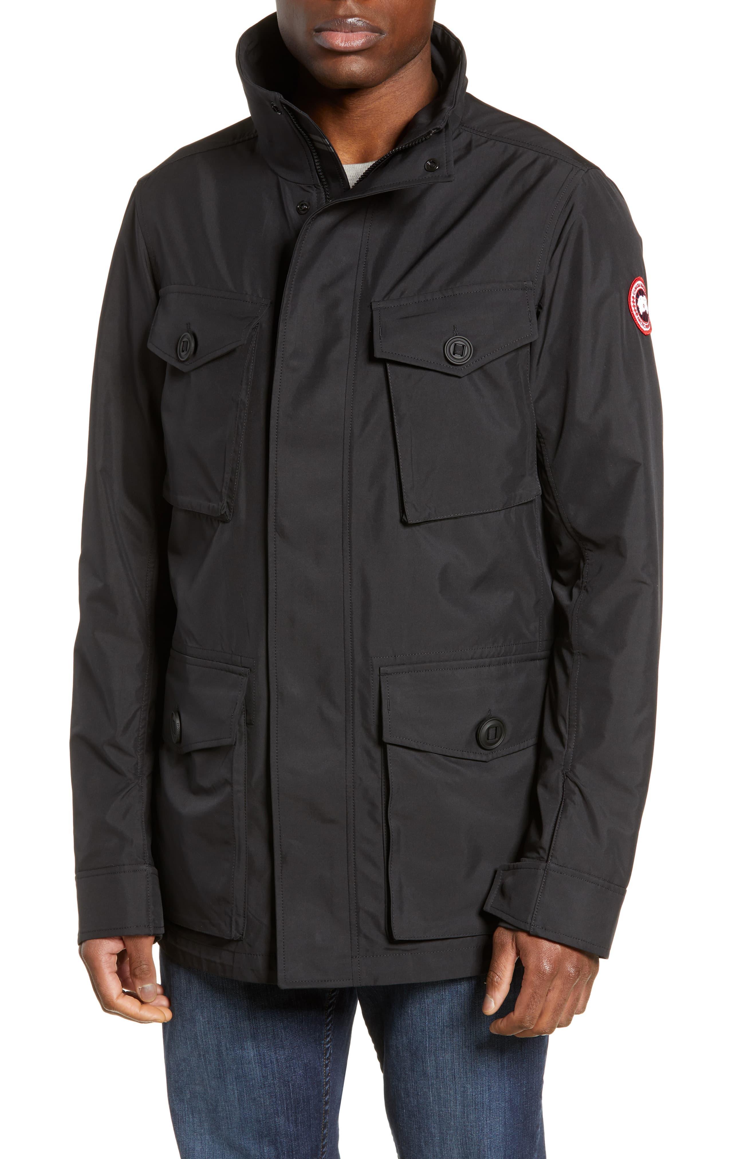 Canada Goose Stanhope Windproof Jacket in Black for Men Lyst