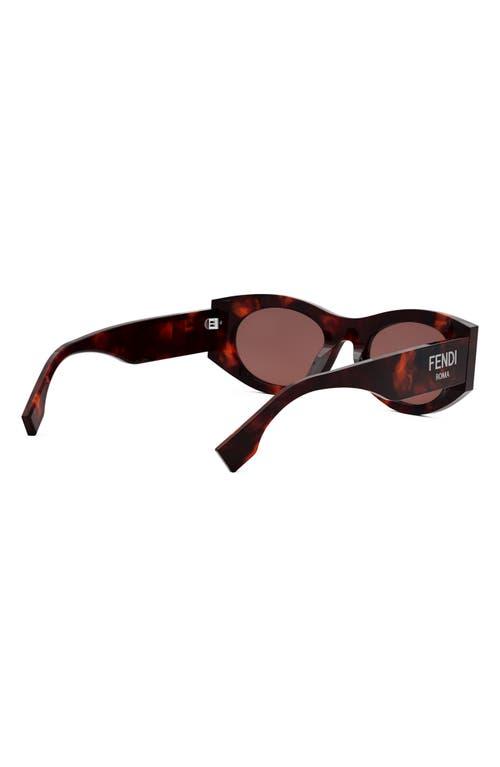 Oval Sunglasses Fendi Sunglasses Red Designer Fendi Oval