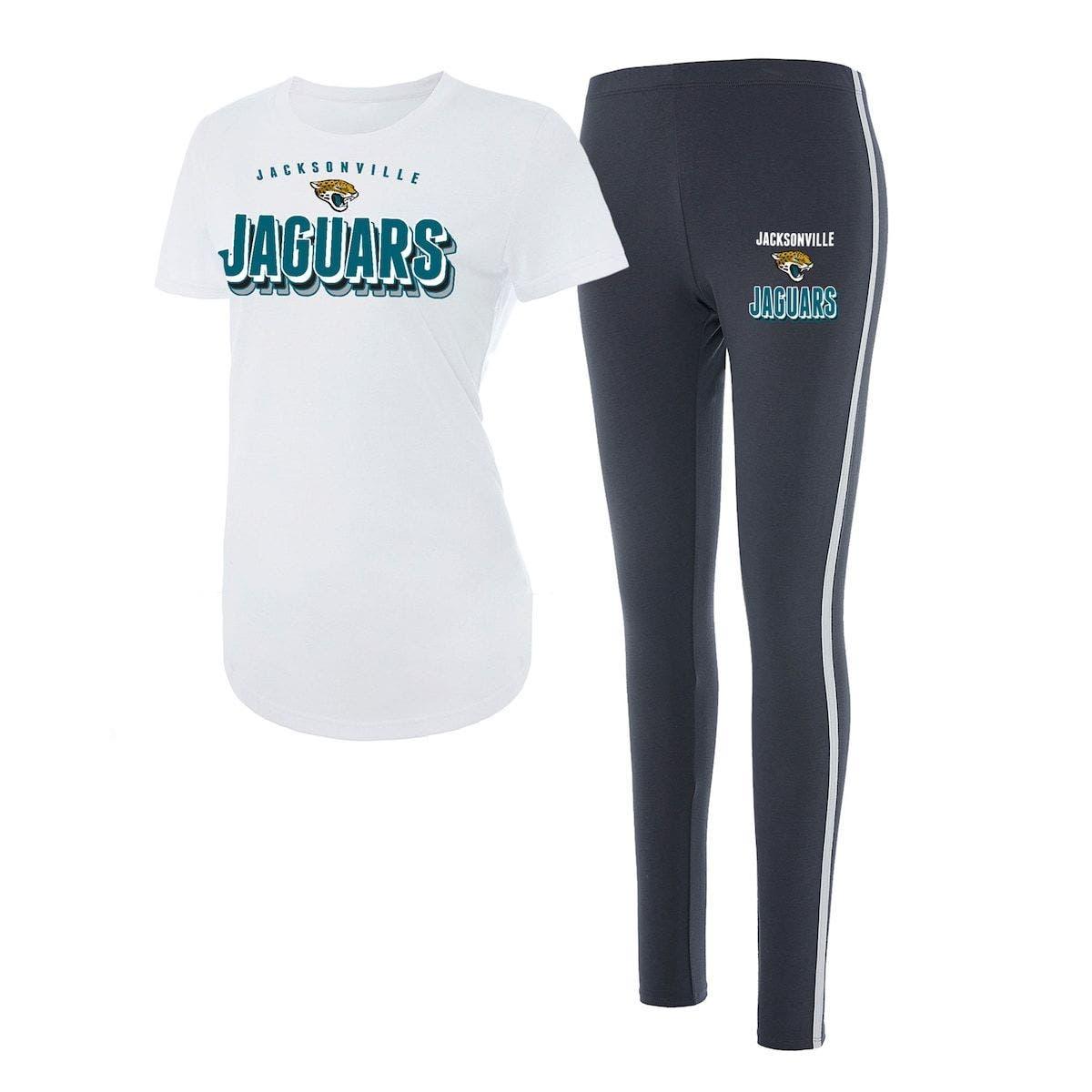 Women's Concepts Sport White/Charcoal St. Louis Blues Sonata T-Shirt &  Leggings Set