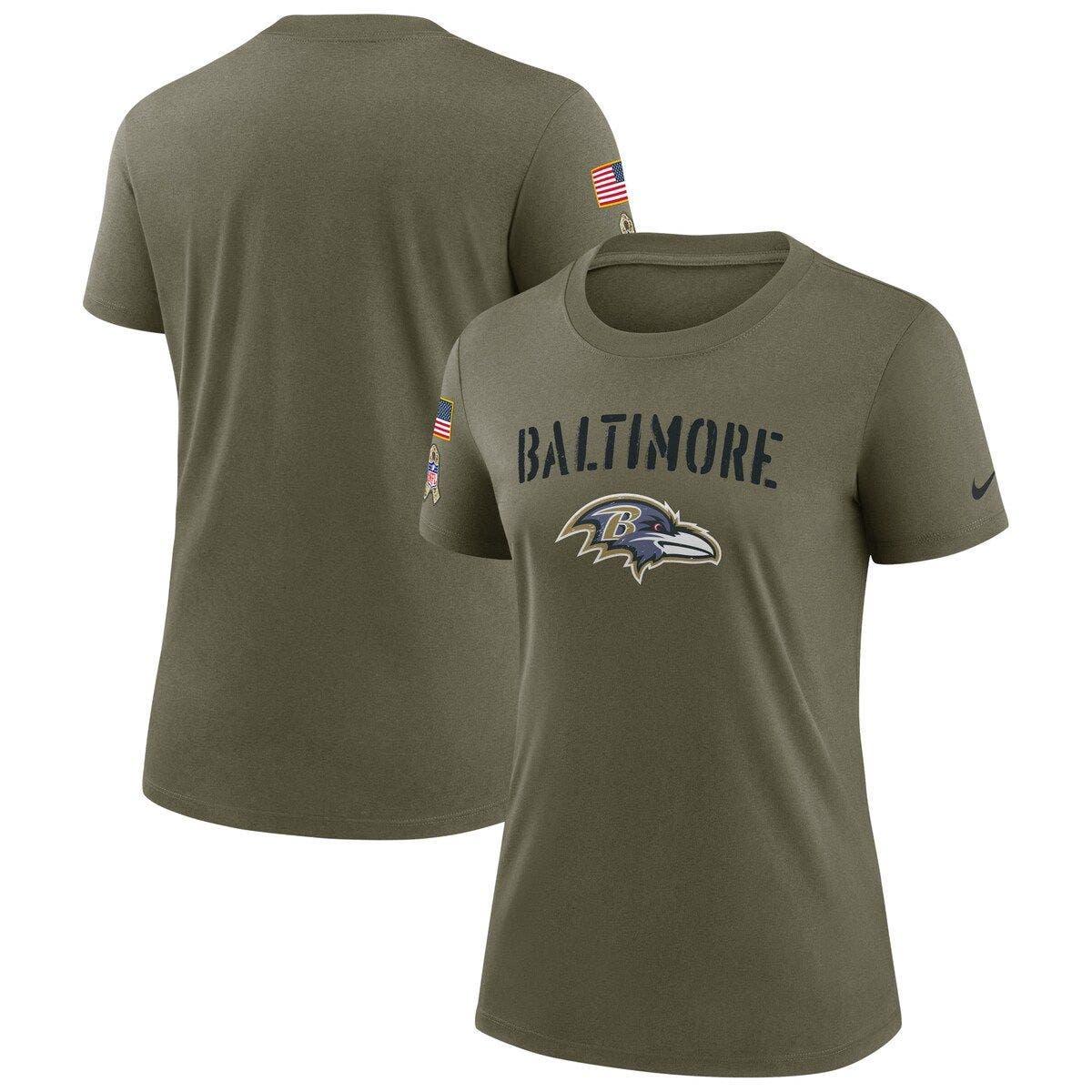 Men's Nike Olive Seattle Seahawks 2021 Salute To Service Performance Long  Sleeve T-Shirt