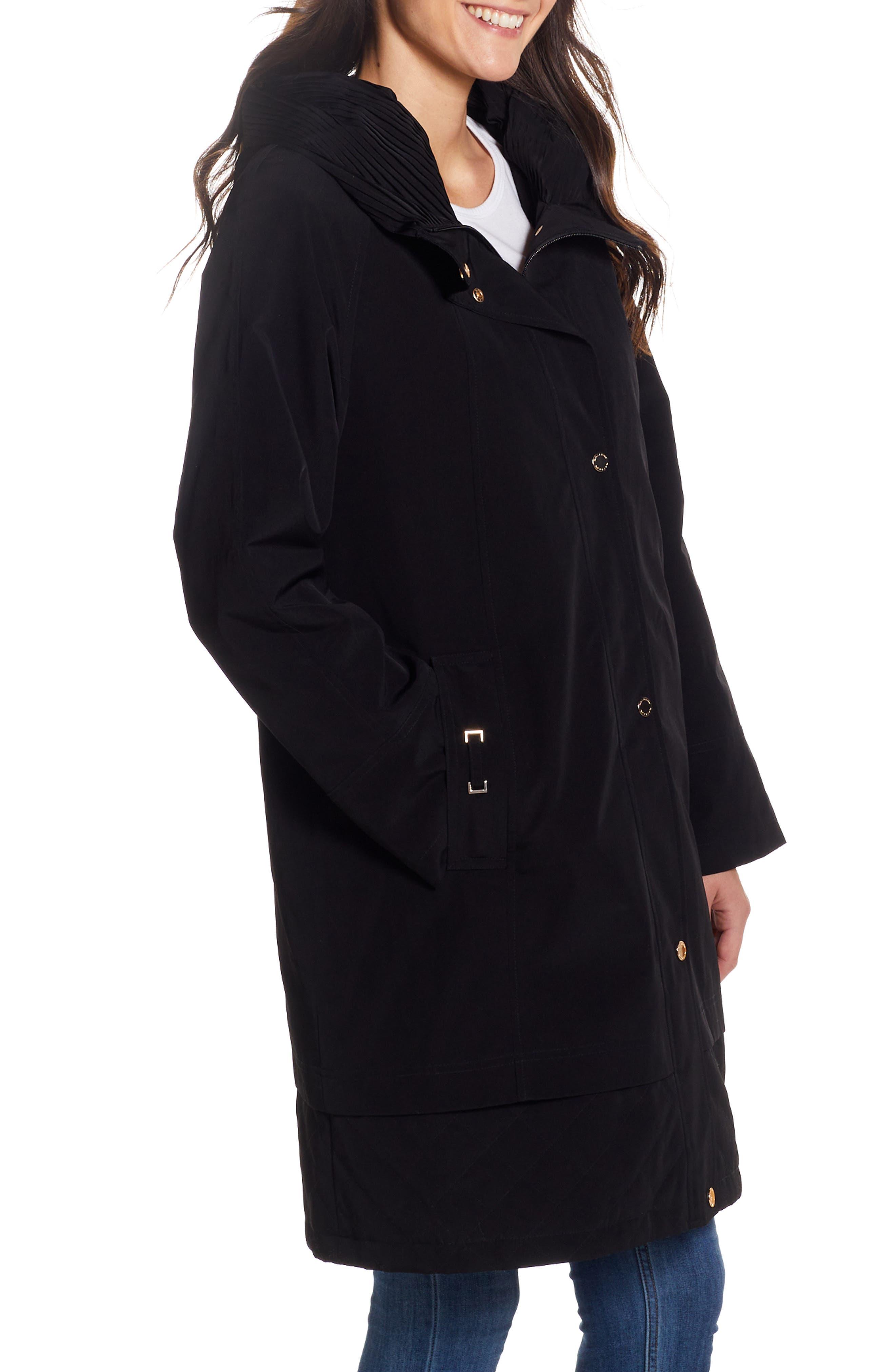 Gallery raincoat with best sale hood
