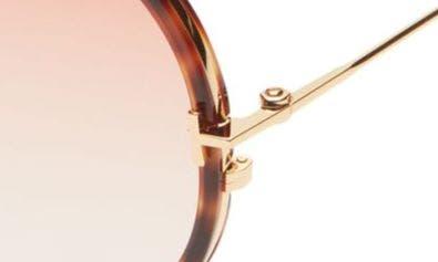 Tom Ford Hunter 58mm Round Sunglasses in Pink | Lyst