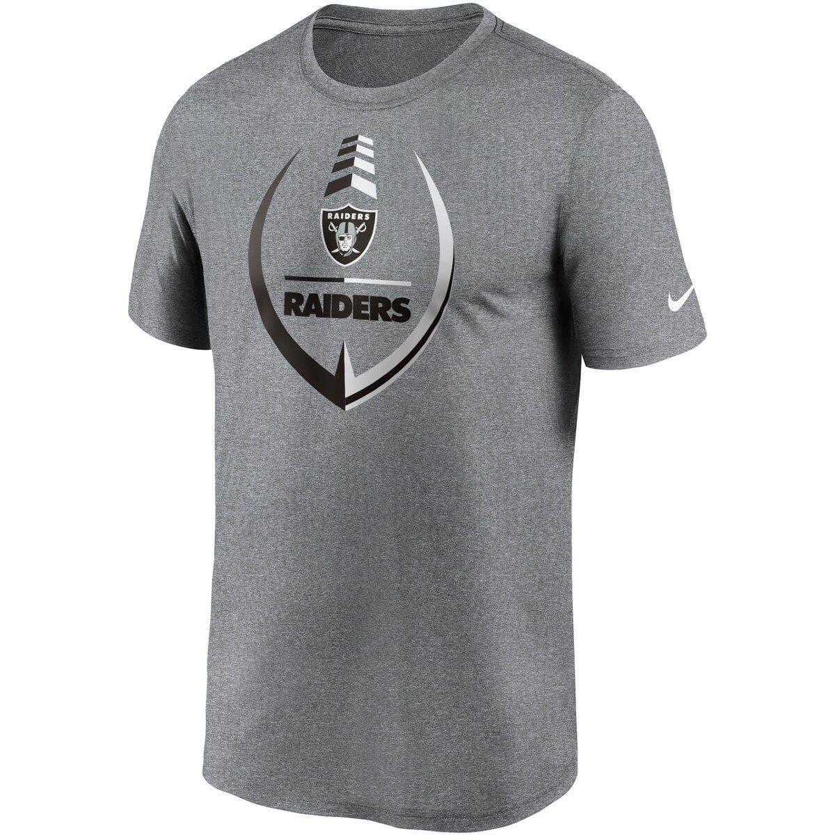 Men's Nike Heathered Gray Pittsburgh Steelers Icon Legend Performance T- Shirt