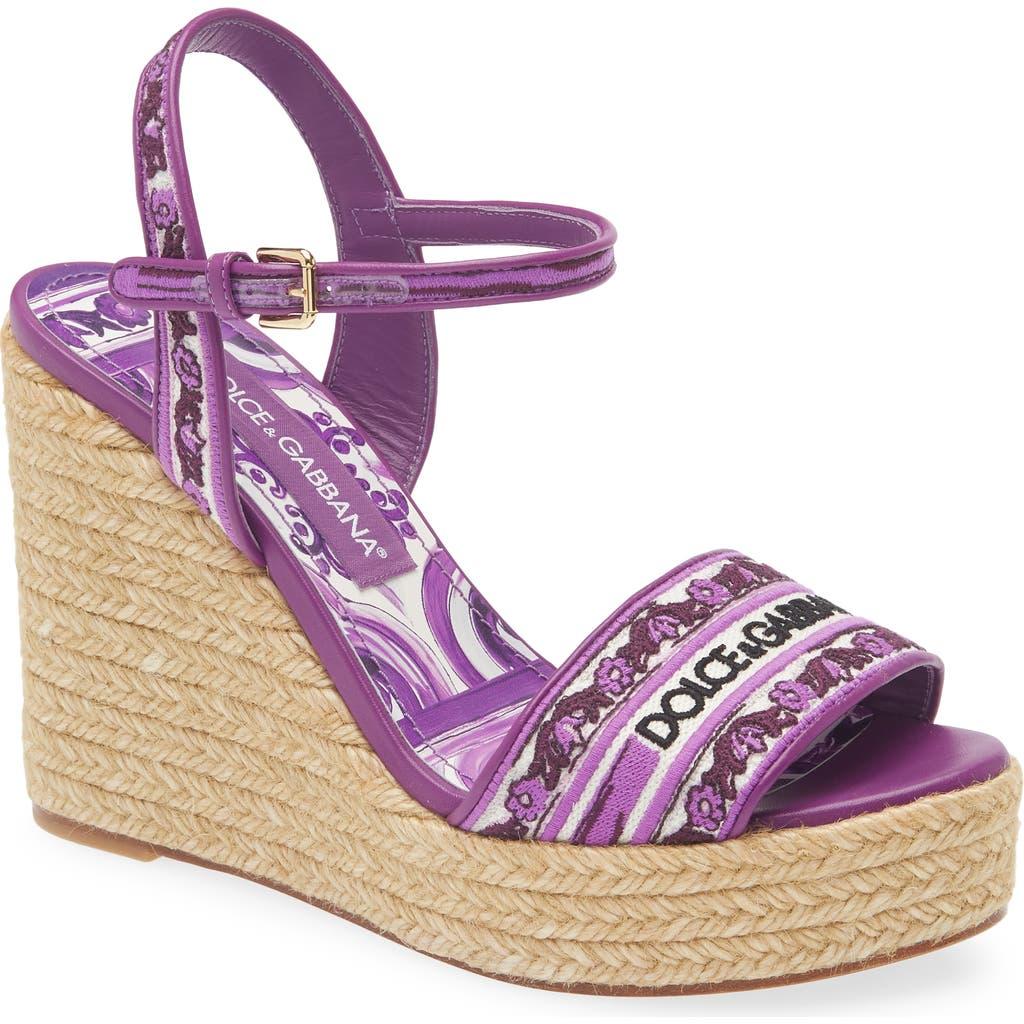 Dolce & Gabbana Wedge sandals for Women | Online Sale up to