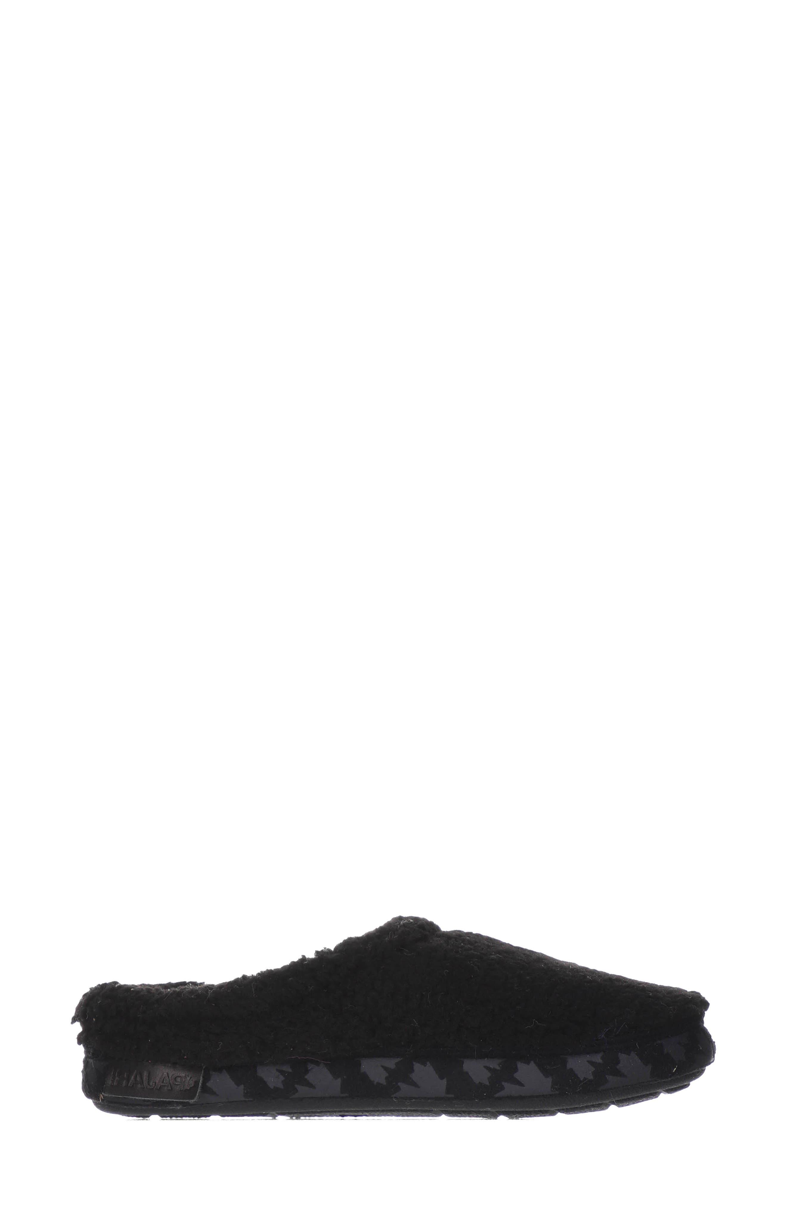 Pajar Calia High Pile Fleece Slipper in Black | Lyst