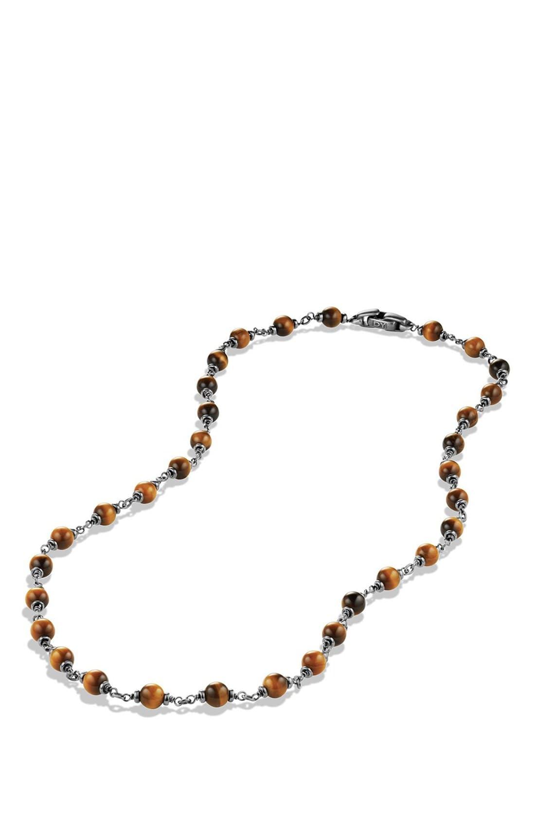 David Yurman 'spiritual Beads' Rosary Bead Necklace in Red for Men Lyst