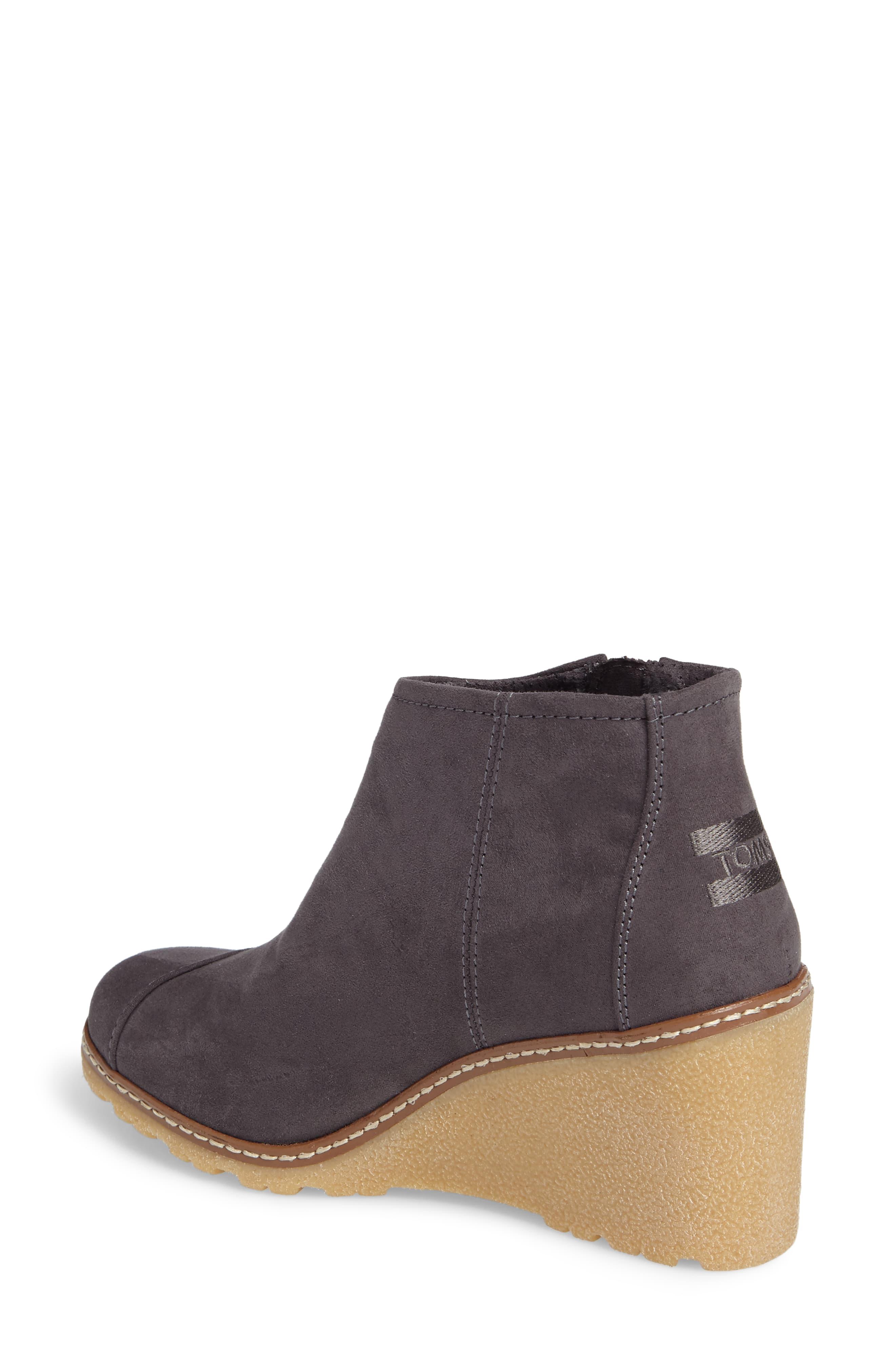 avery wedge bootie toms