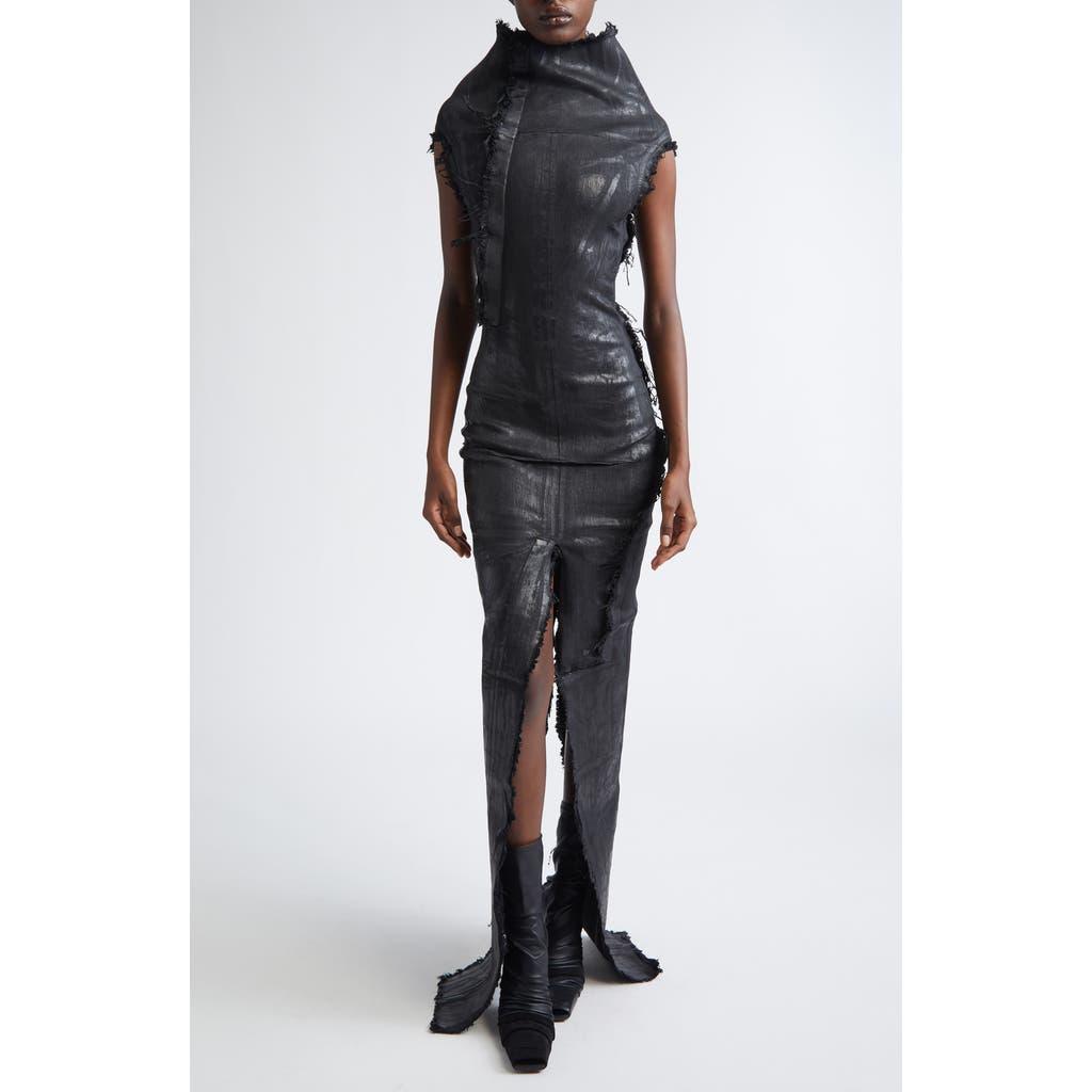 black ramones dress Ramy Brook Martin Plunging Sleeveless Gown in Officially licensed ladies t Rick Owens Drkshdw Dress Sale