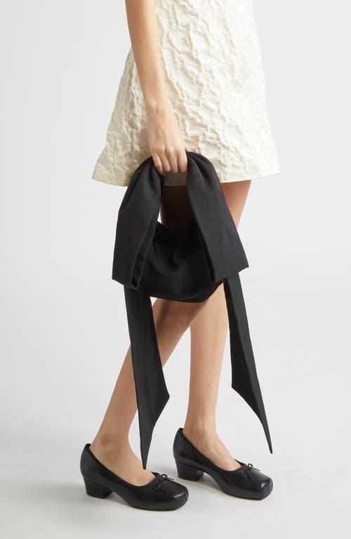 Sandy Liang Small Regalo Shoulder Bag in Black | Lyst