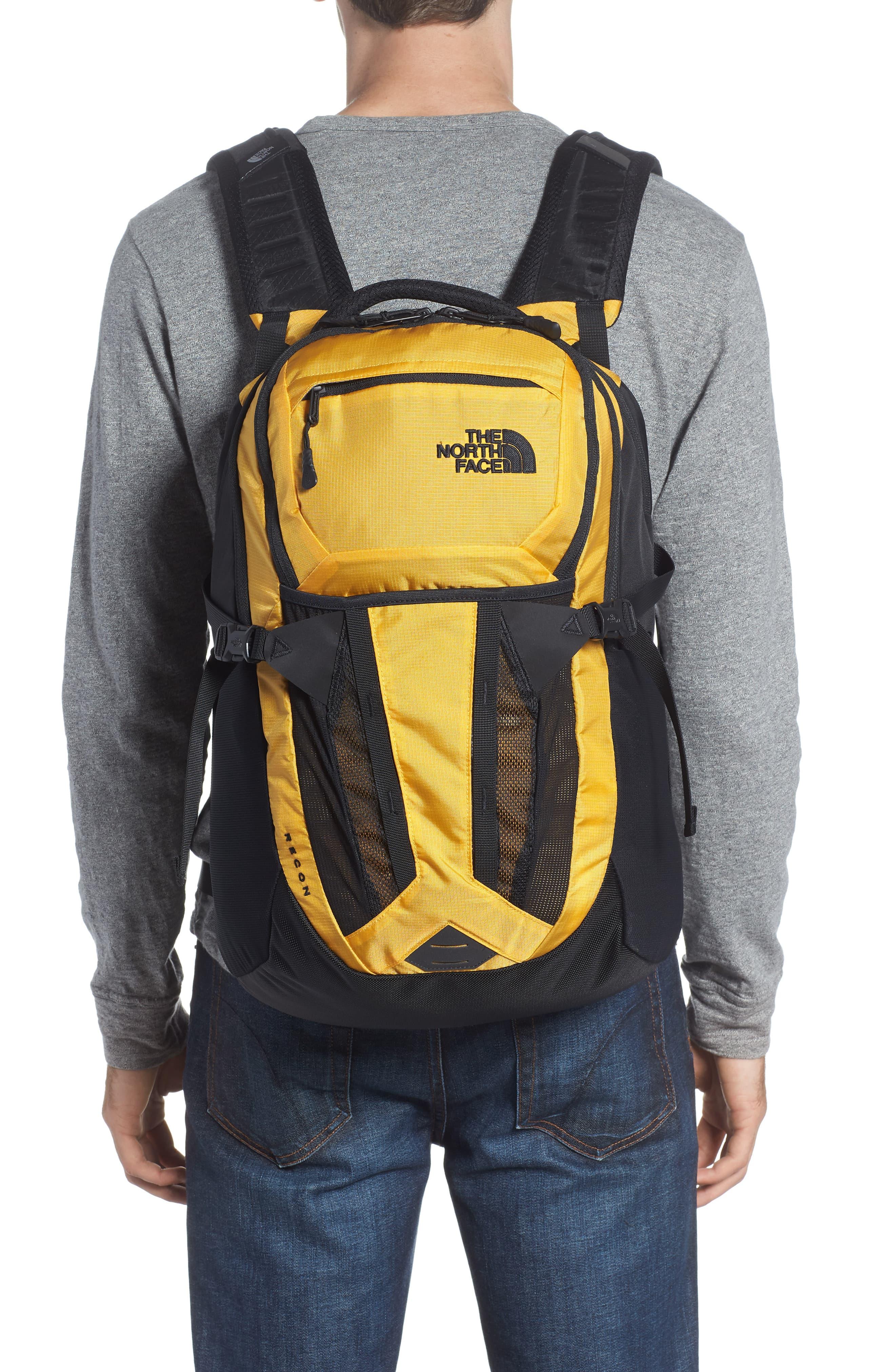 north face recon yellow