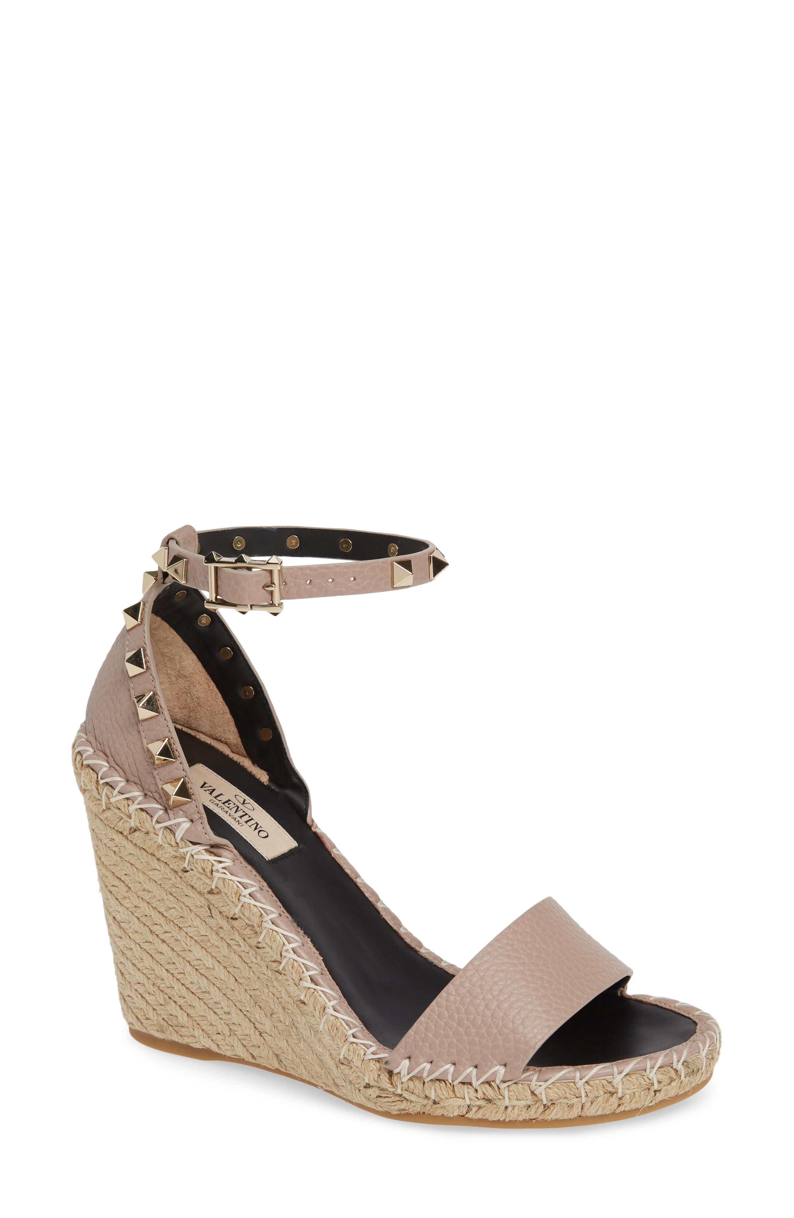 valentino espadrille wedge