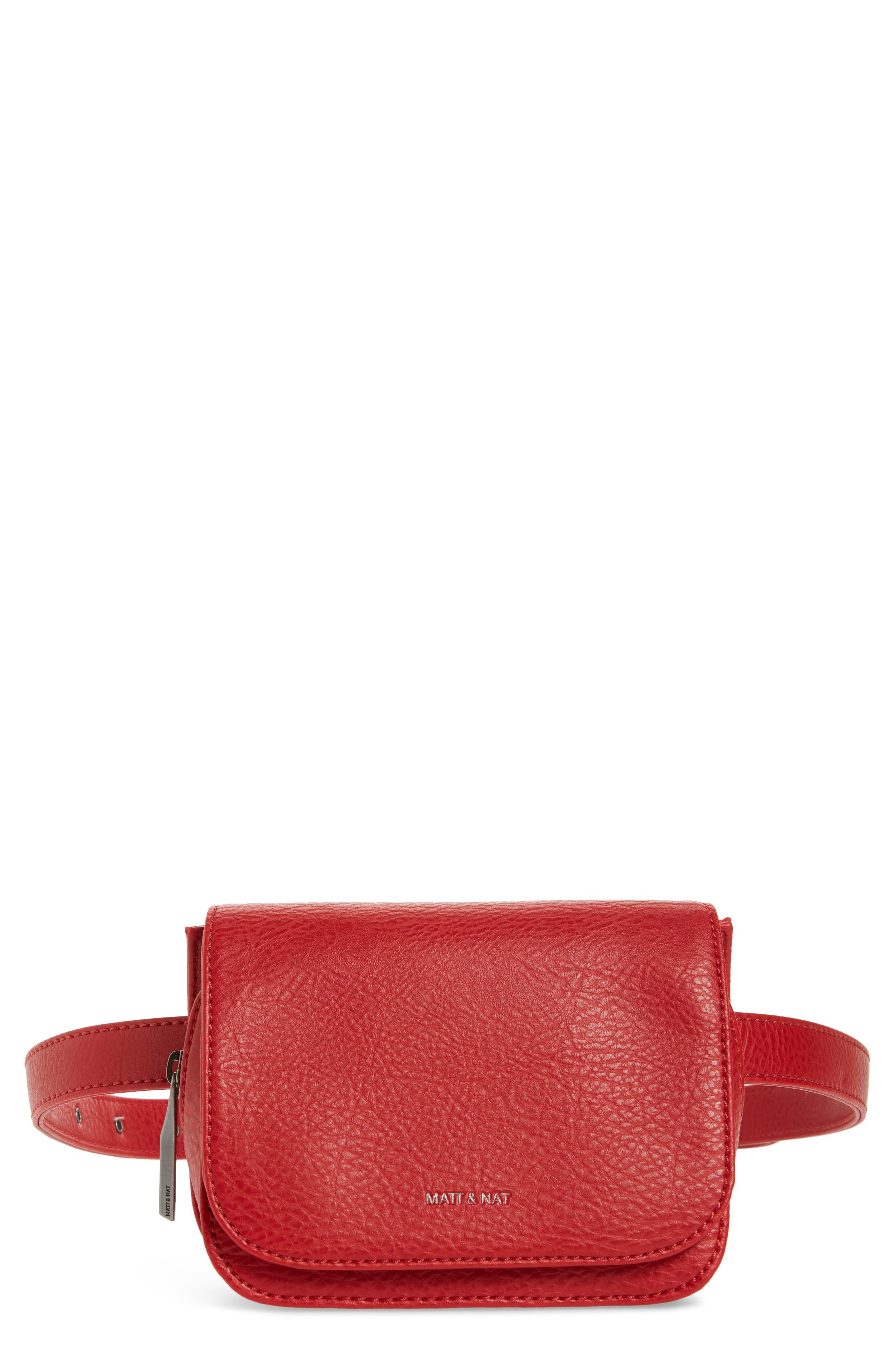 matt and nat red purse