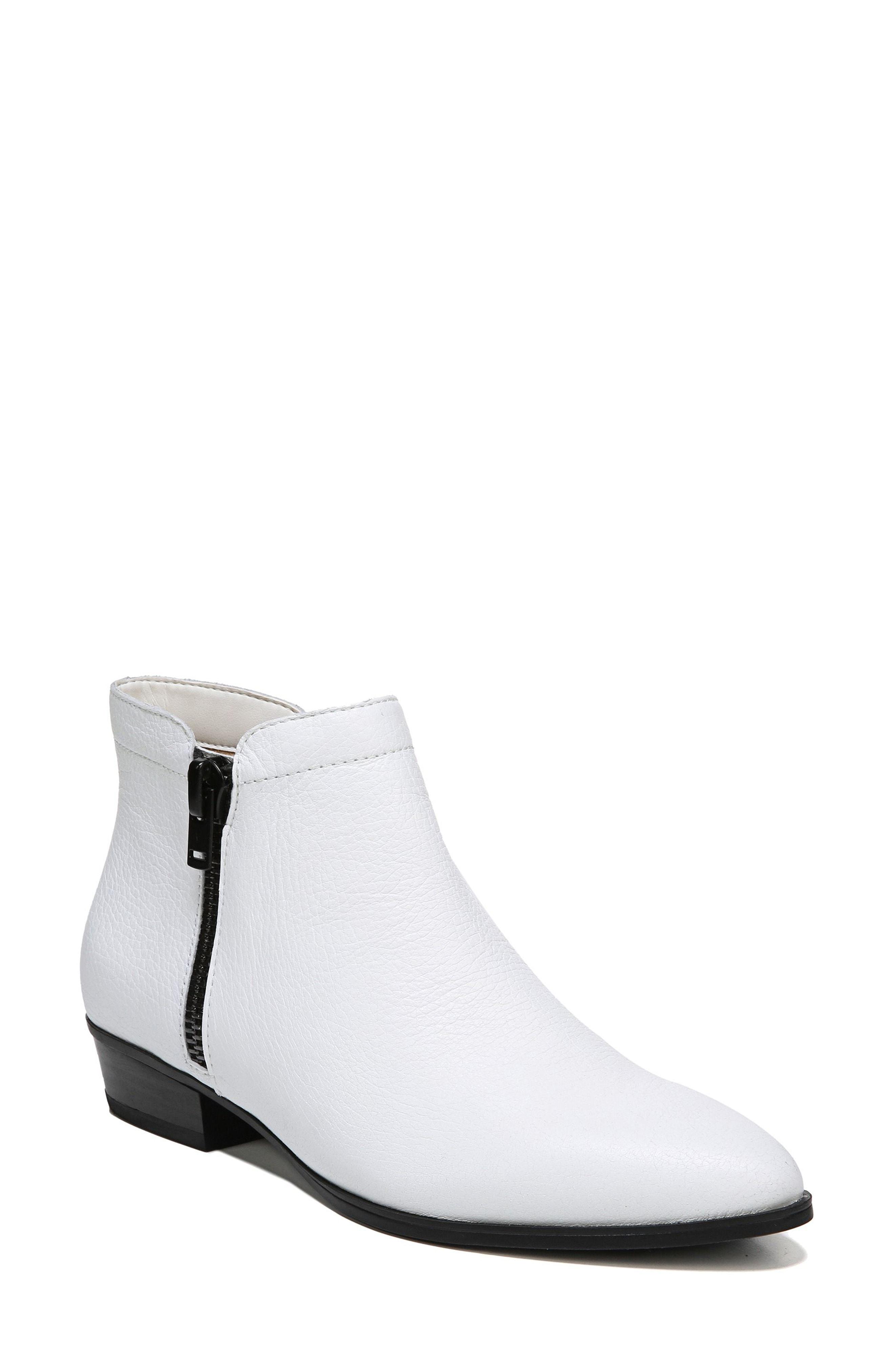 naturalizer blair booties white