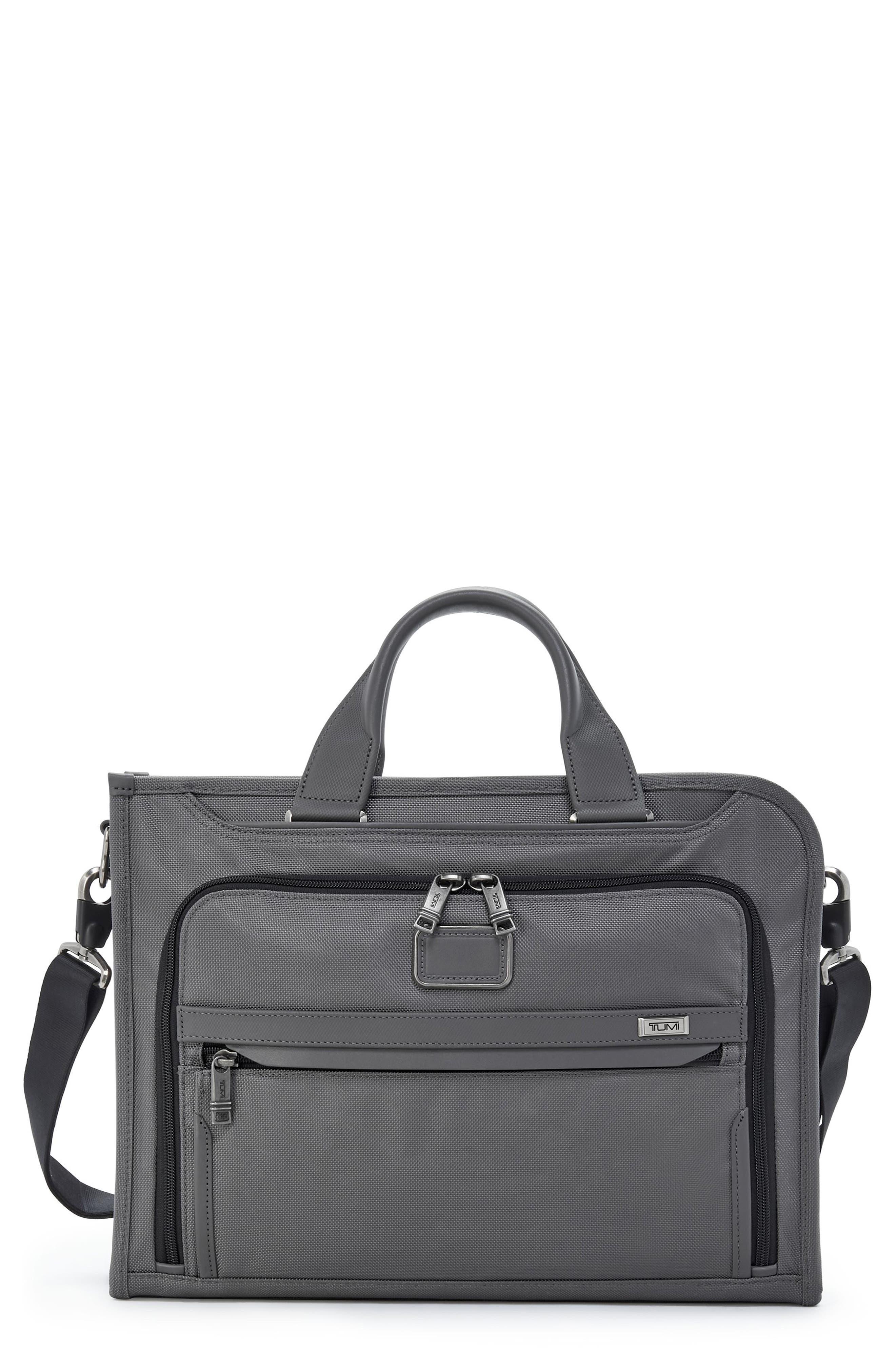 Tumi Alpha 3 Slim Deluxe Portfolio in Black for Men | Lyst