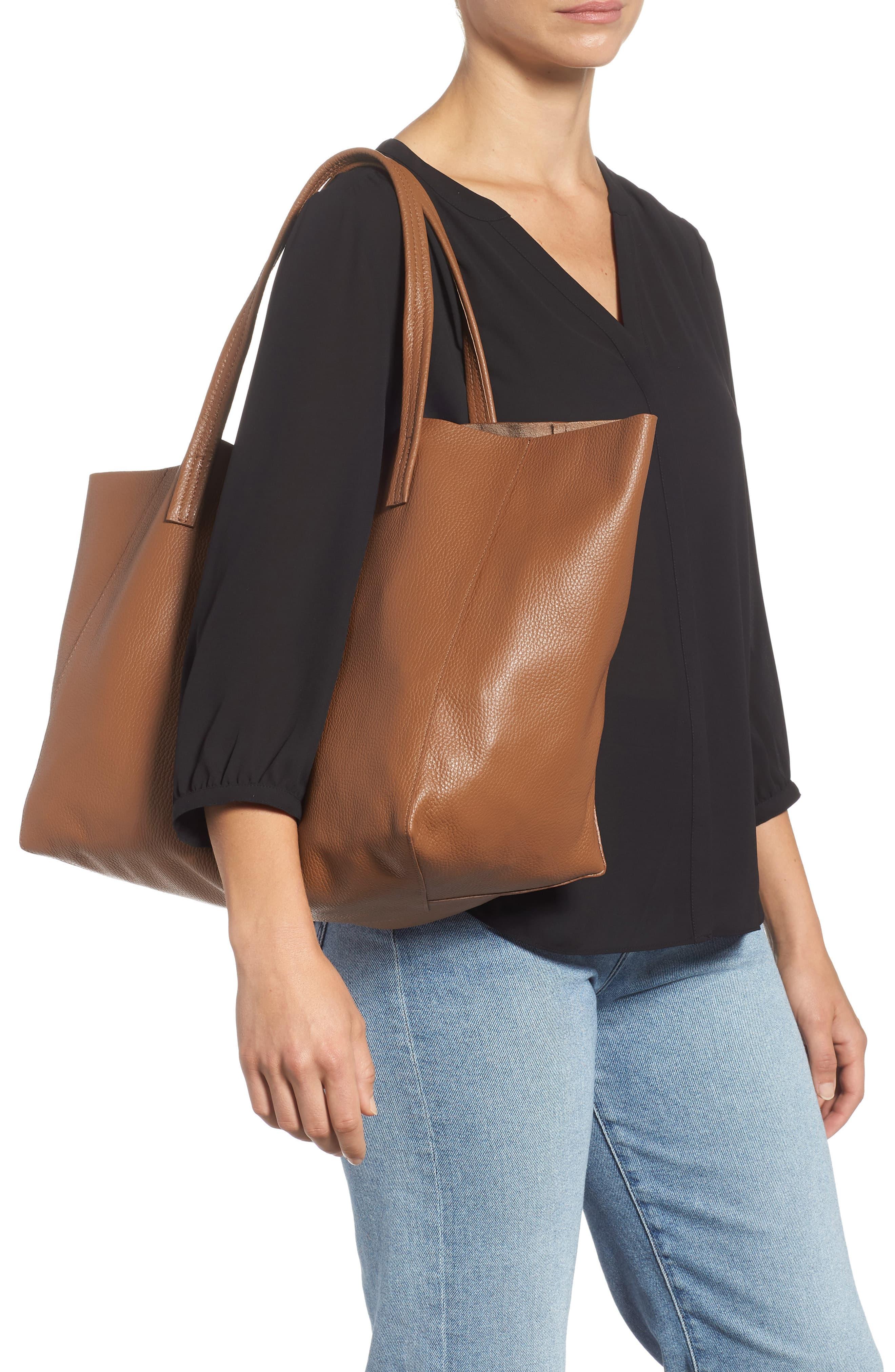 kurt geiger violet horizontal tote