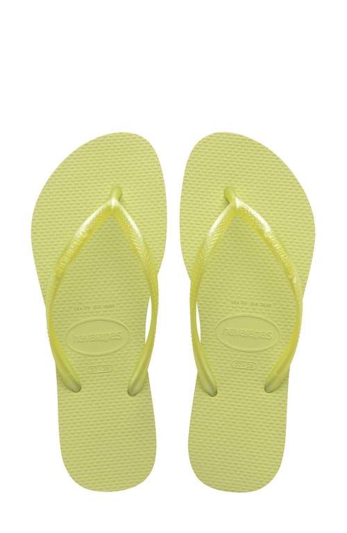 Yellow Sandals and flip-flops for Women | Lyst