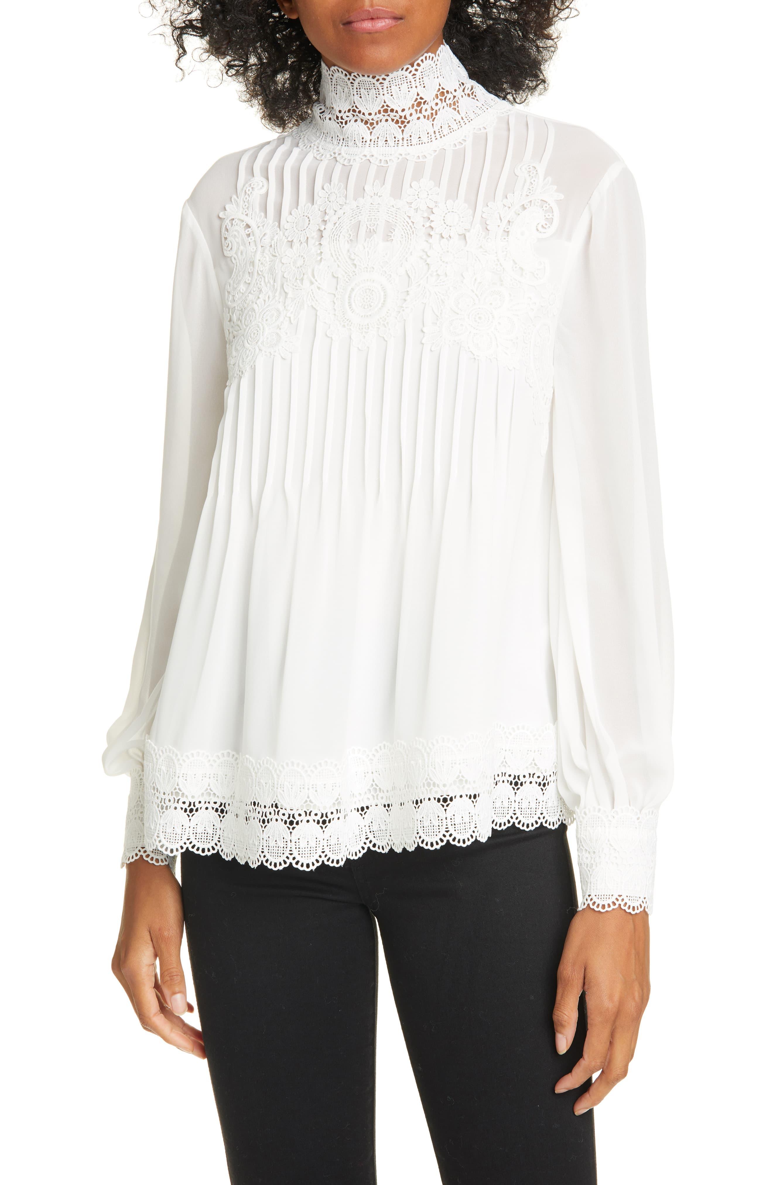 ted baker high neck blouse